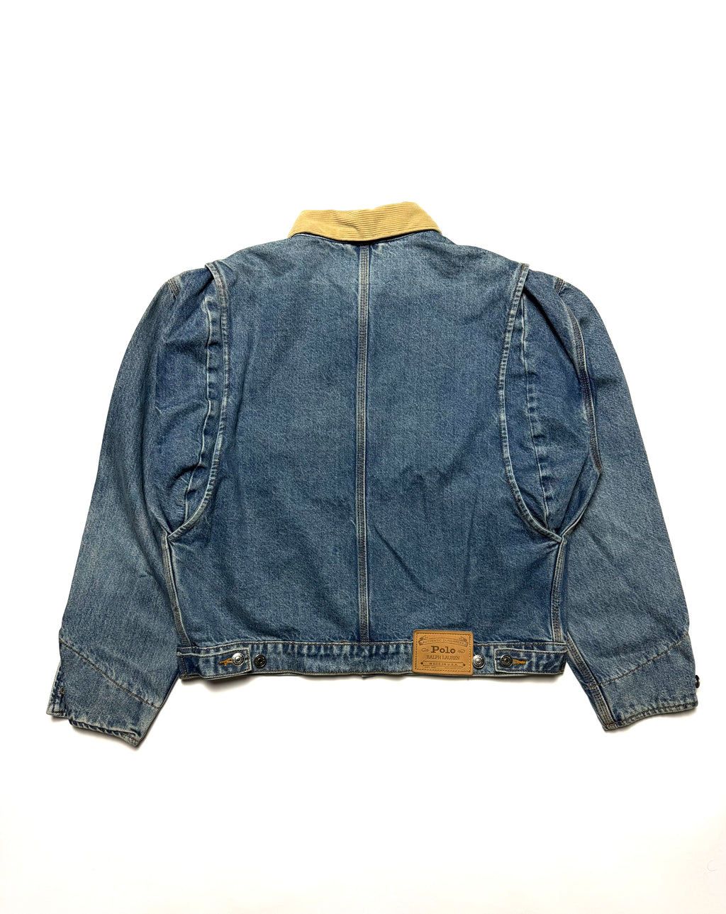 Polo by Ralph Lauren 80-90s Dungarees Corduroy Collar Denim Jacket
