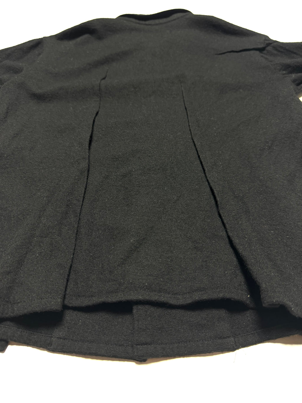 Comme des Garçons Tricot Black Wool Shirt 80s