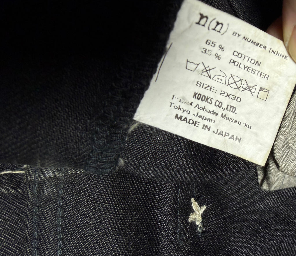 Number (n)ine Dark Washed Jean 00s