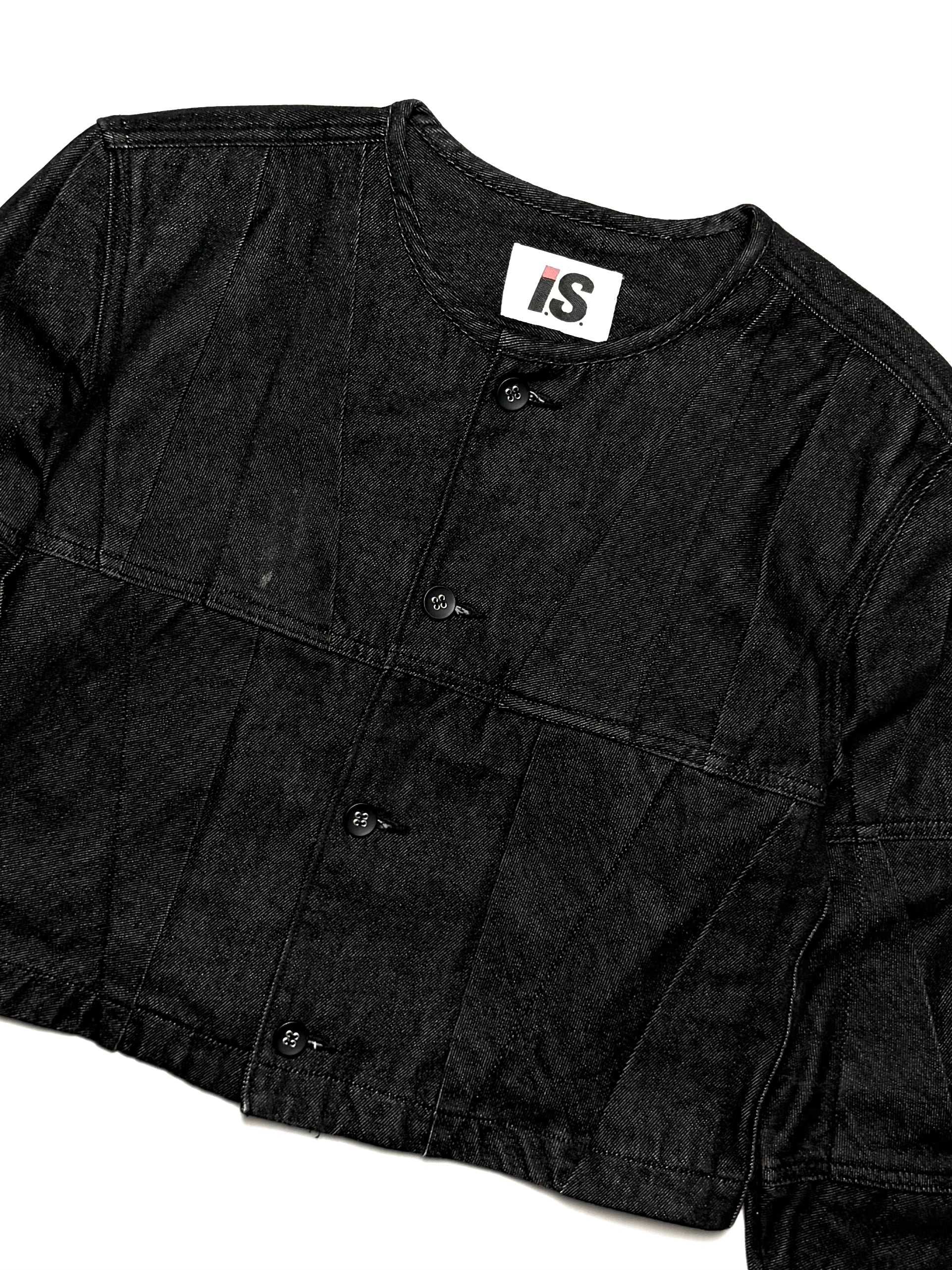 Issey Miyake Sport Cropped Denim Jacket
