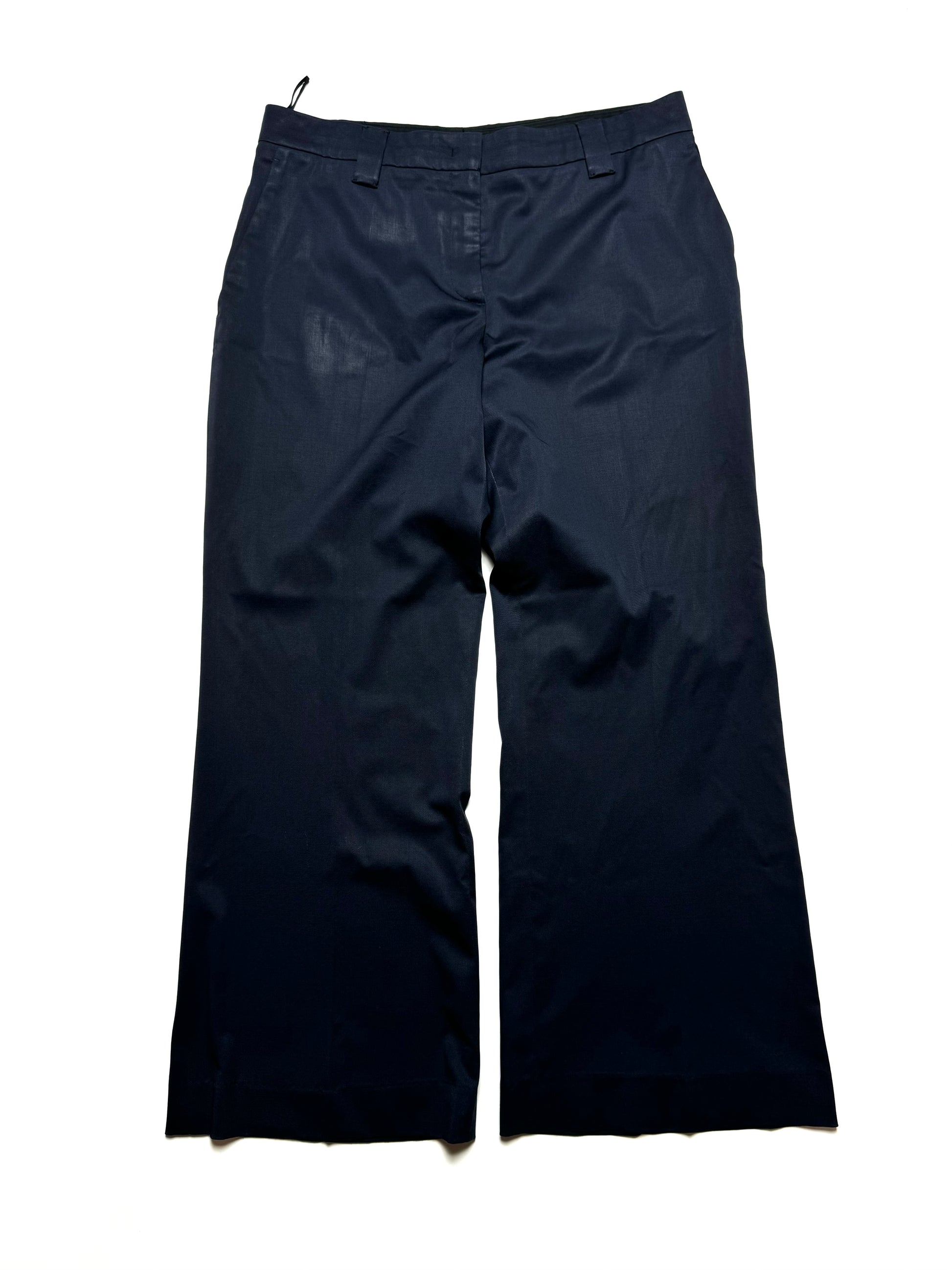 Prada Nylon Navy Baggy Pant