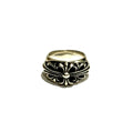 ChromeHearts 925 Sterling Silver Floral Ring  1992
