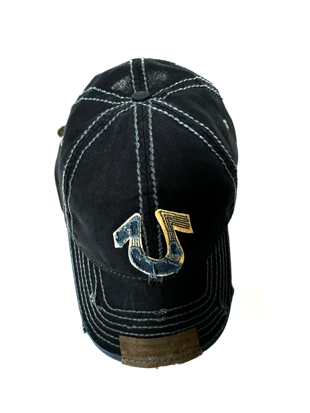 True Religion Denim Distressed Cap
