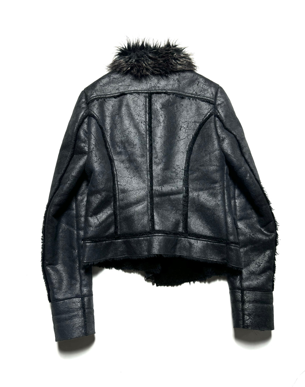 Guess USA Fur Coat Jacket 2000s