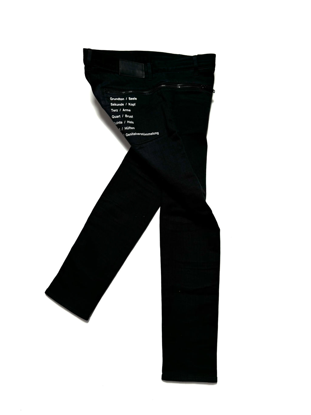 Undercover UCU4501-1 JUN TAKAHASHI  Black Jean