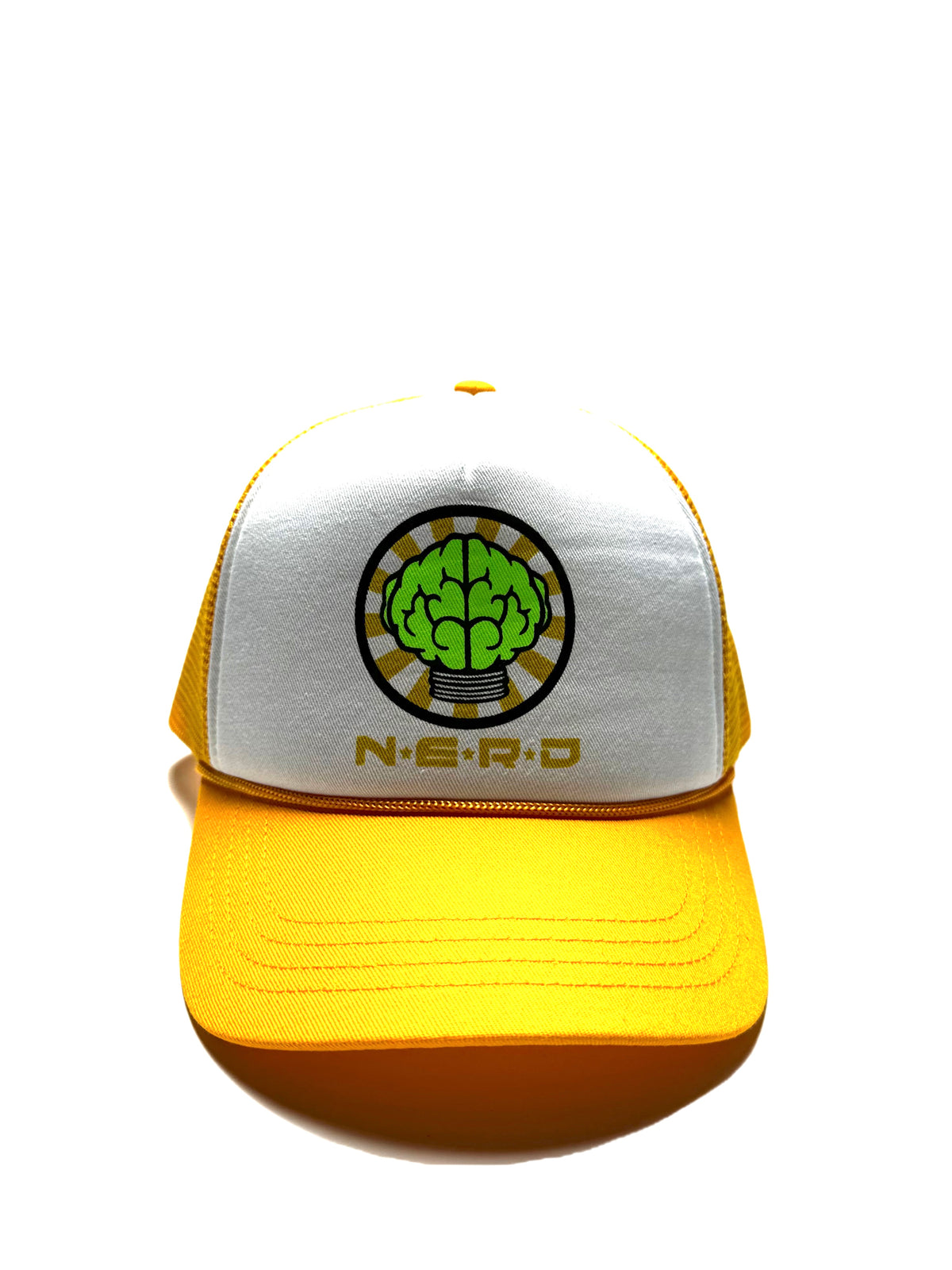 N.E.R.D. X Pharrell Williams Yellow Trucker Hat