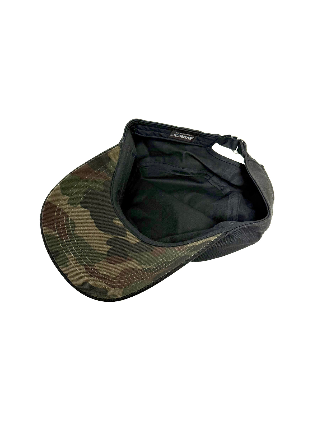 AVIREX Cadet Cap Black Red Logo