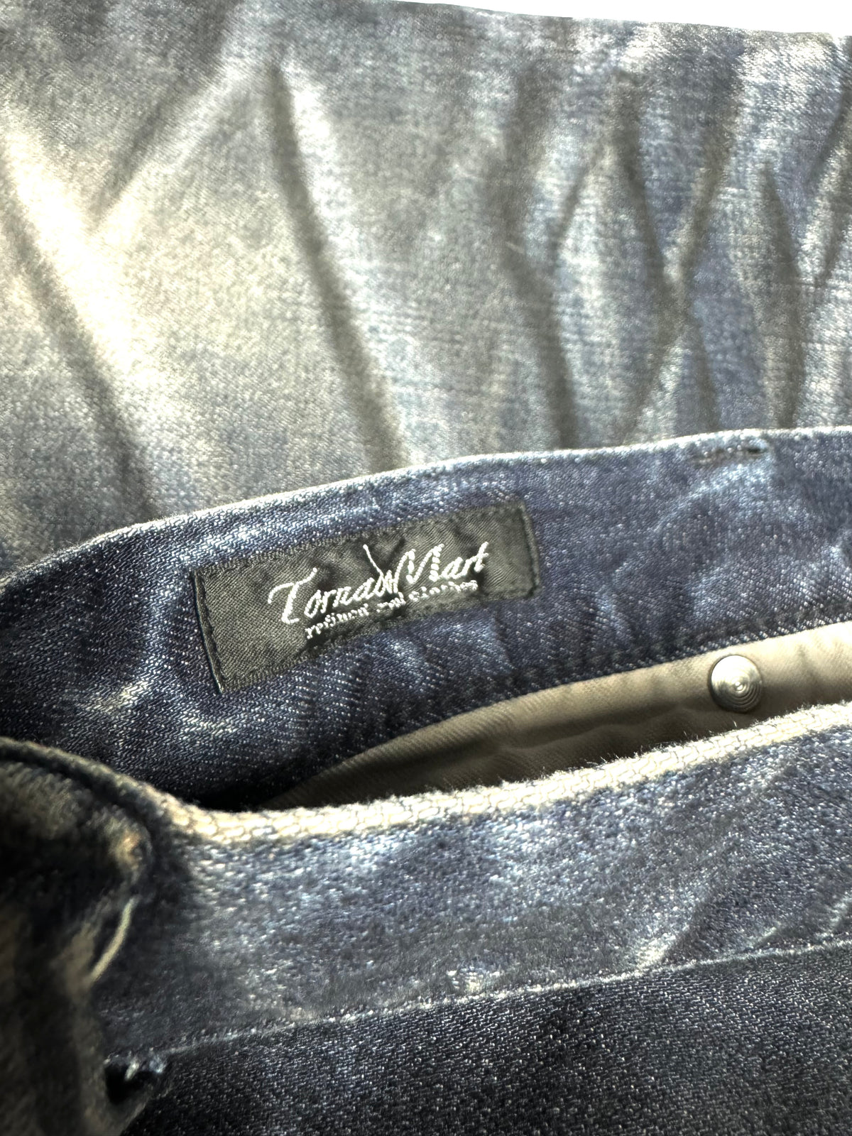 Tornado Mart Washed Denim Flared Jean 2000s