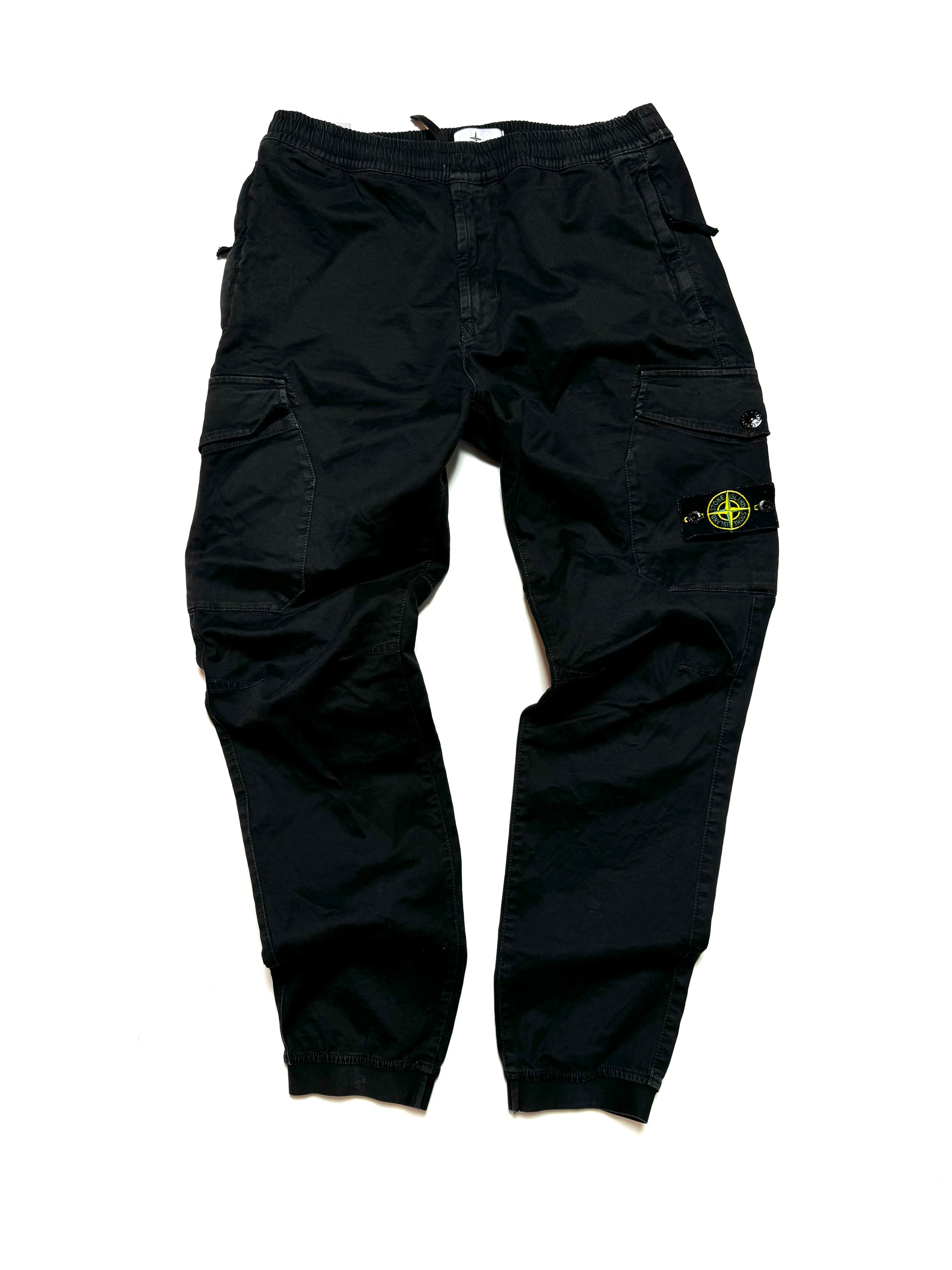 Stone Island Black Type RE-T Taper Pant