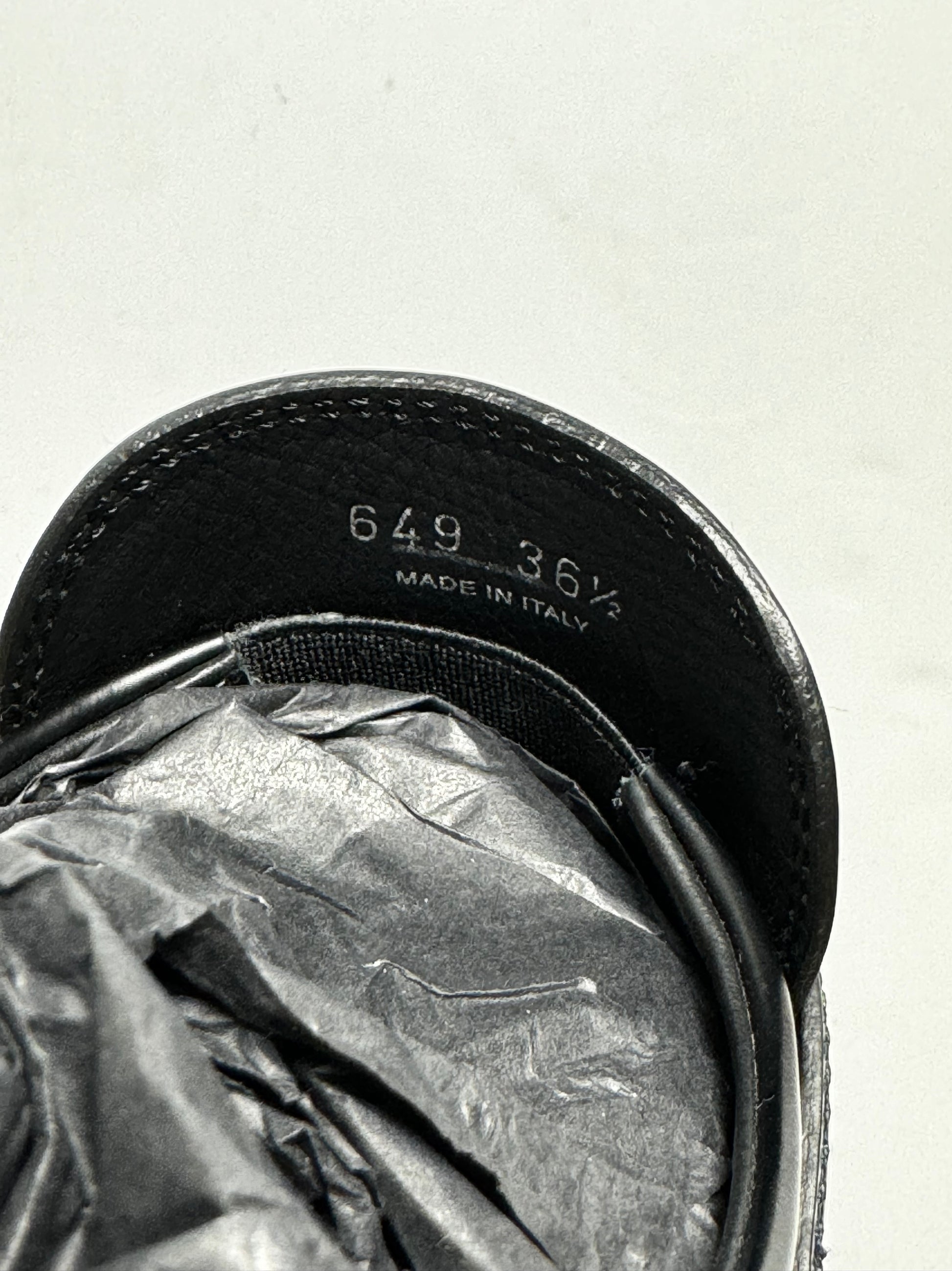 Prada Monolith Brushed Leather Loafer
