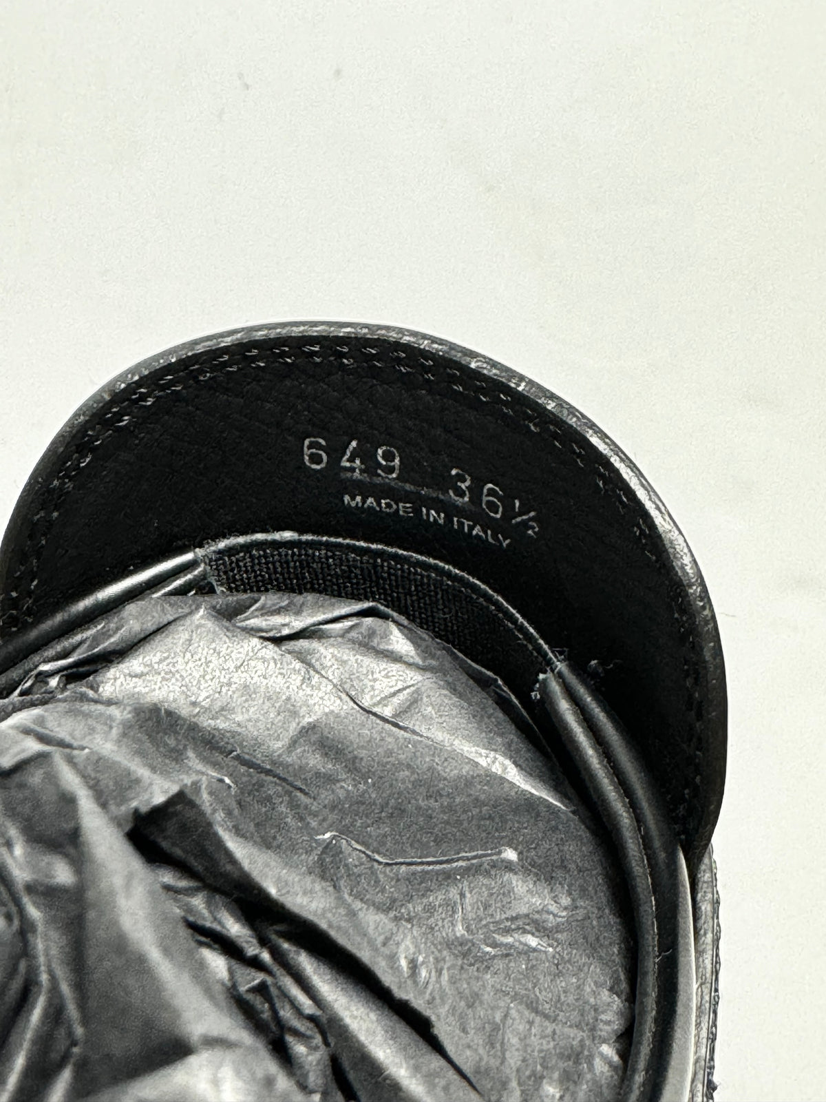 Prada Monolith Brushed Leather Loafer