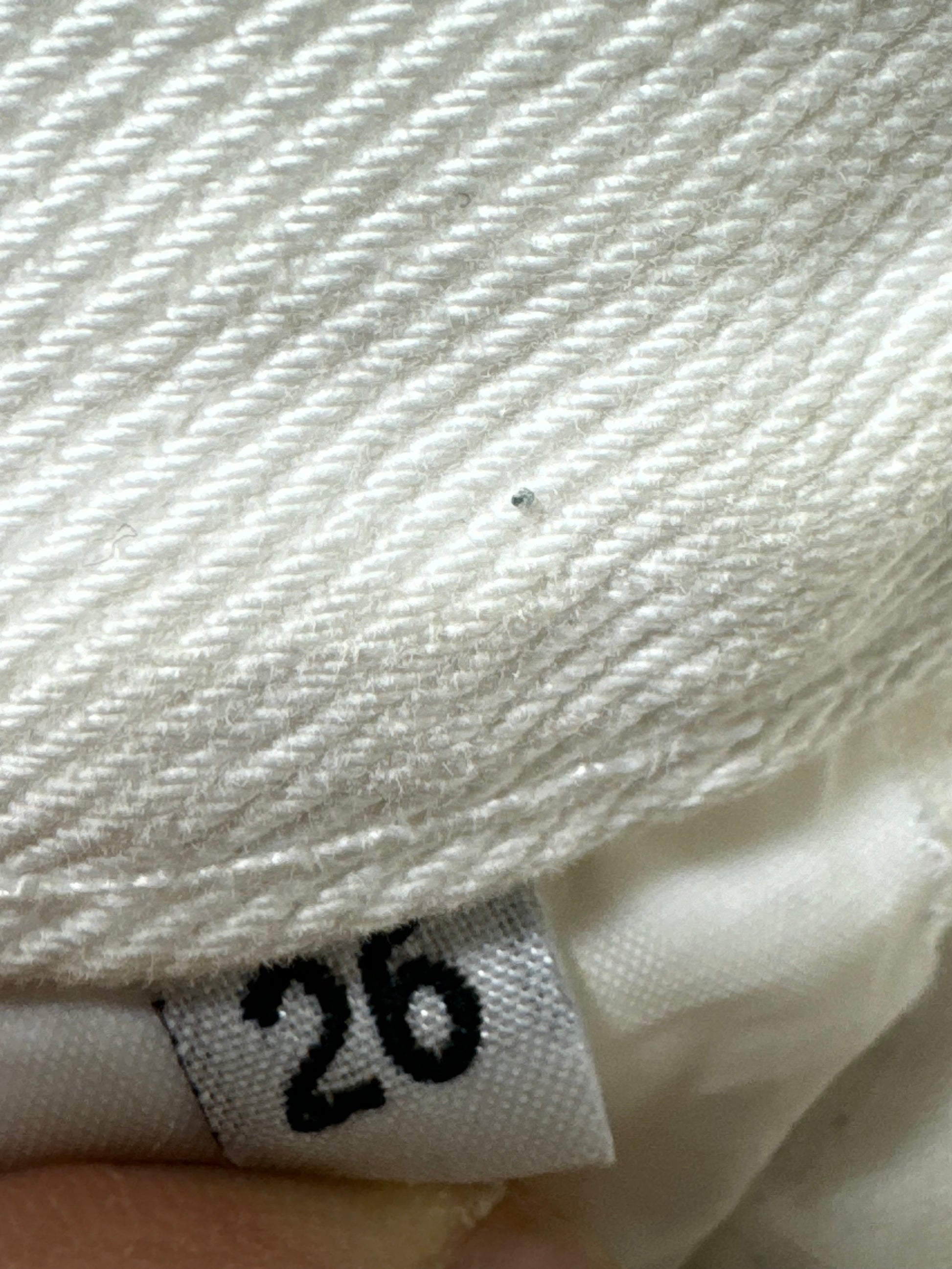 Helmut Lang White Painter Pant