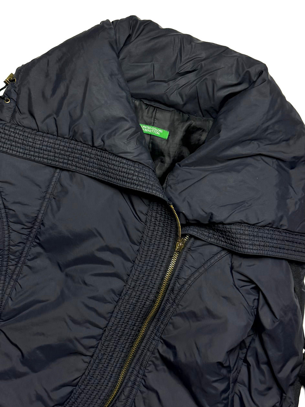 UNITED COLORS OF BENETTON Navy Puffer Jacket