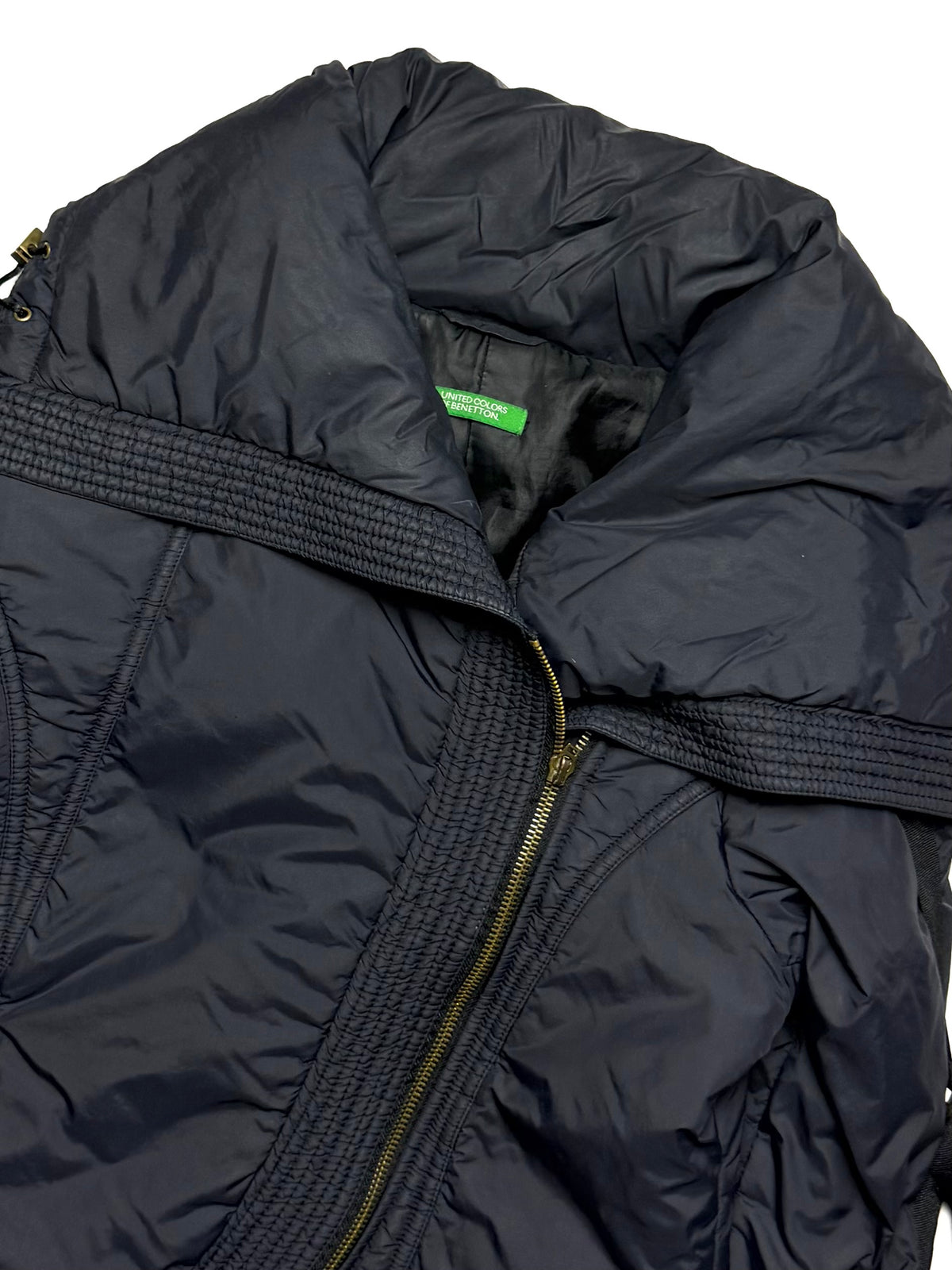UNITED COLORS OF BENETTON Navy Puffer Jacket