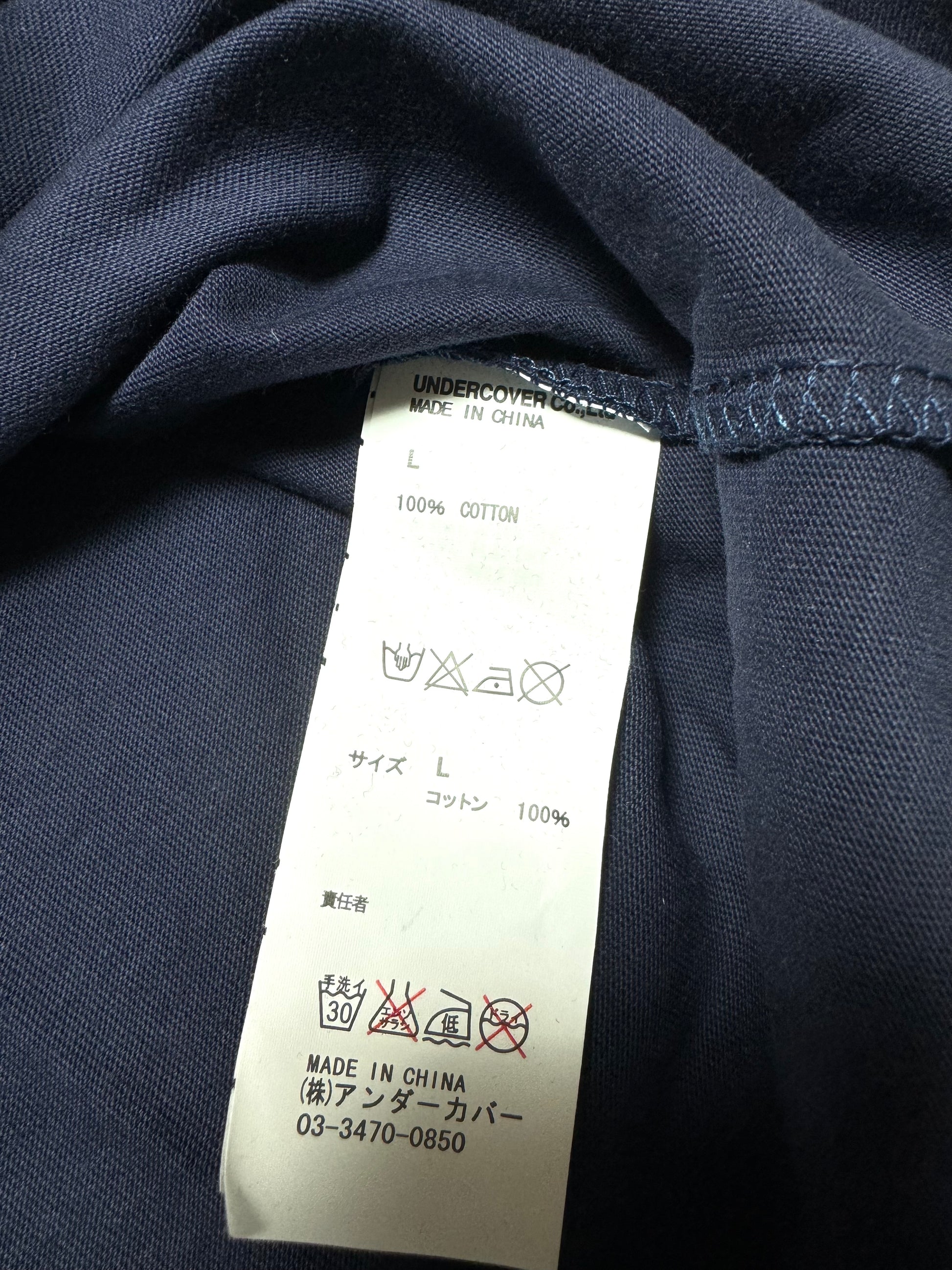 Undercover Bear Navy Tee