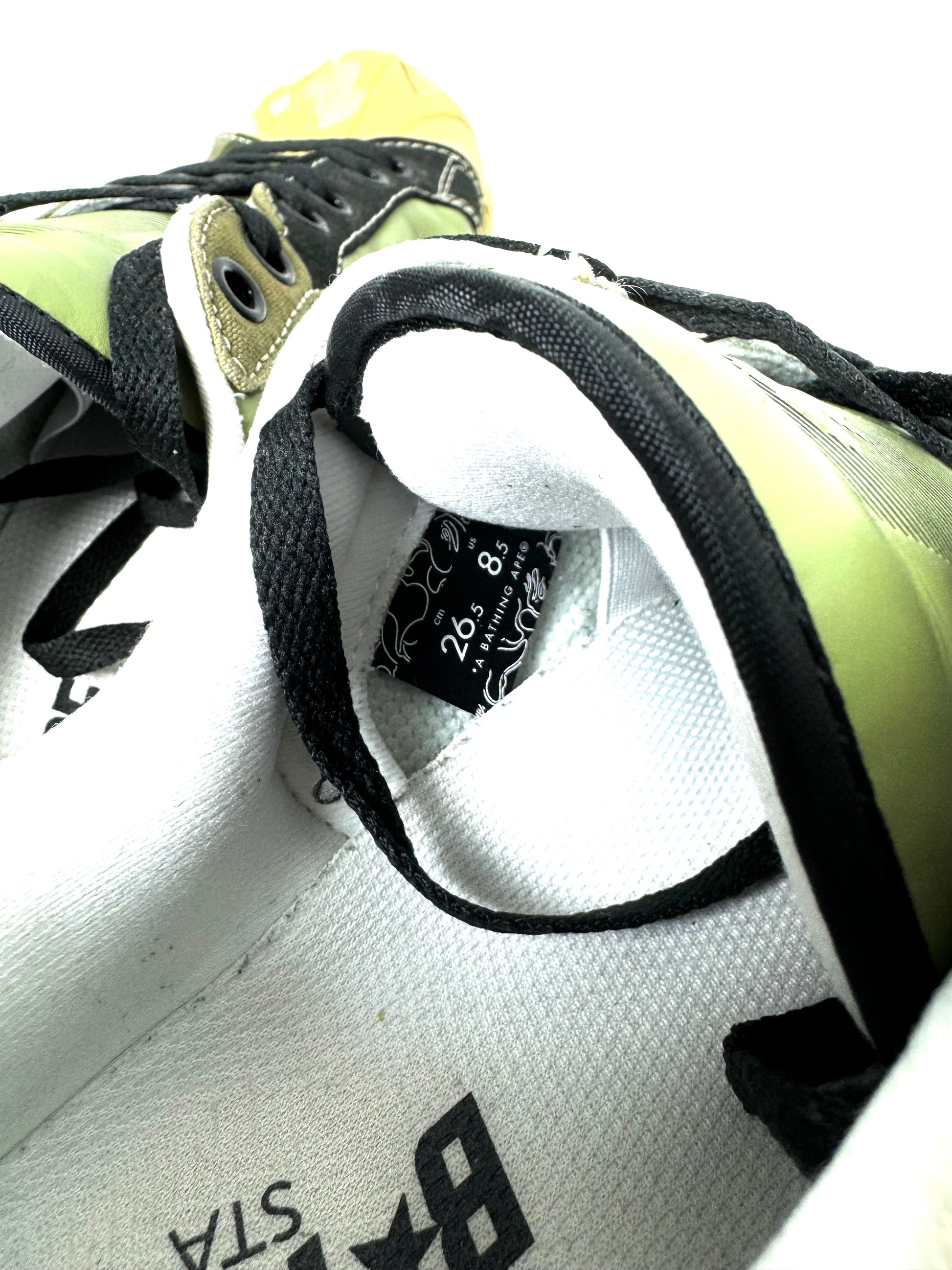 BAPE 2000s Camo Leather Skullsta