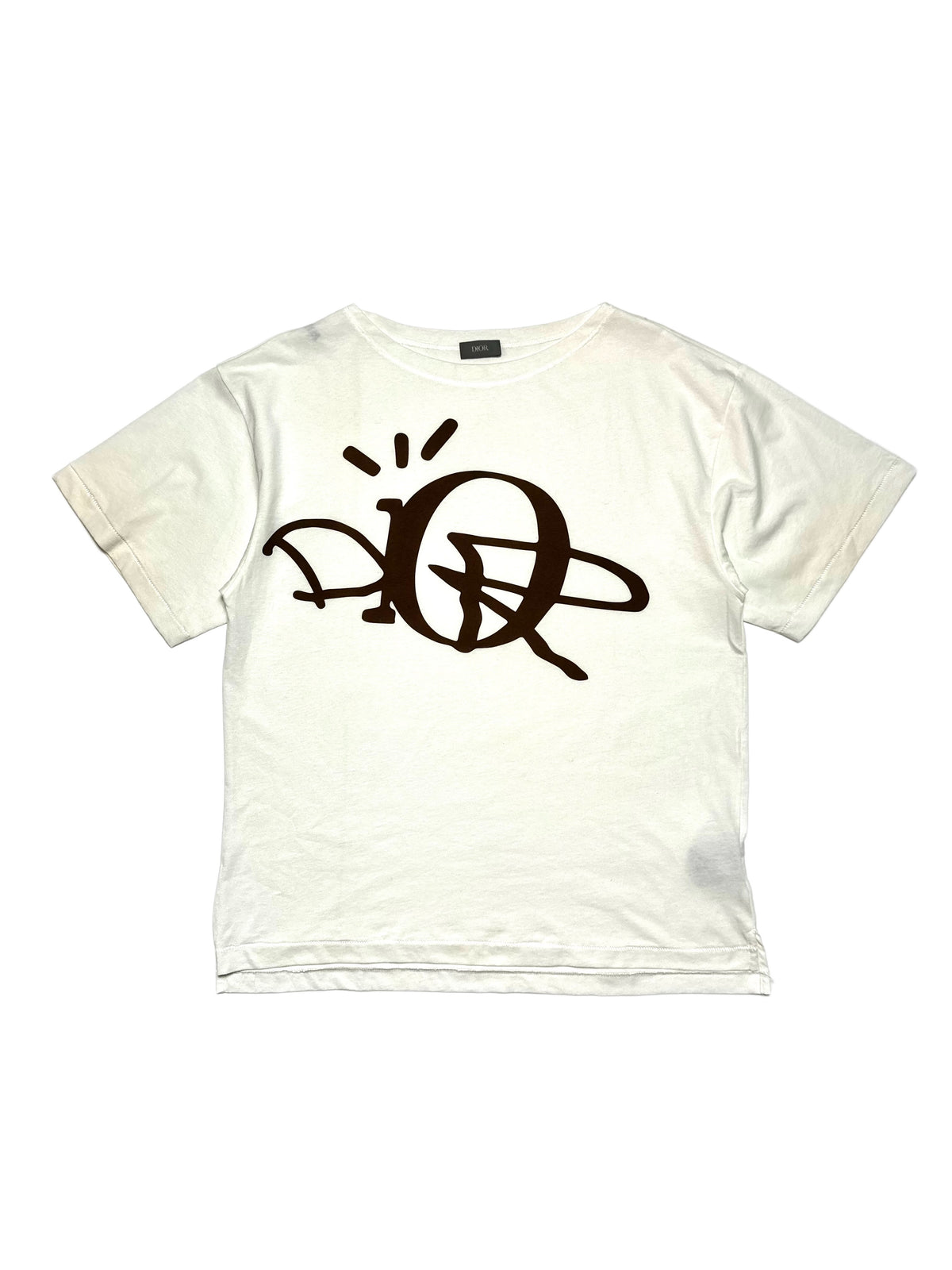 Dior x CACTUS JACK White Cream Tee