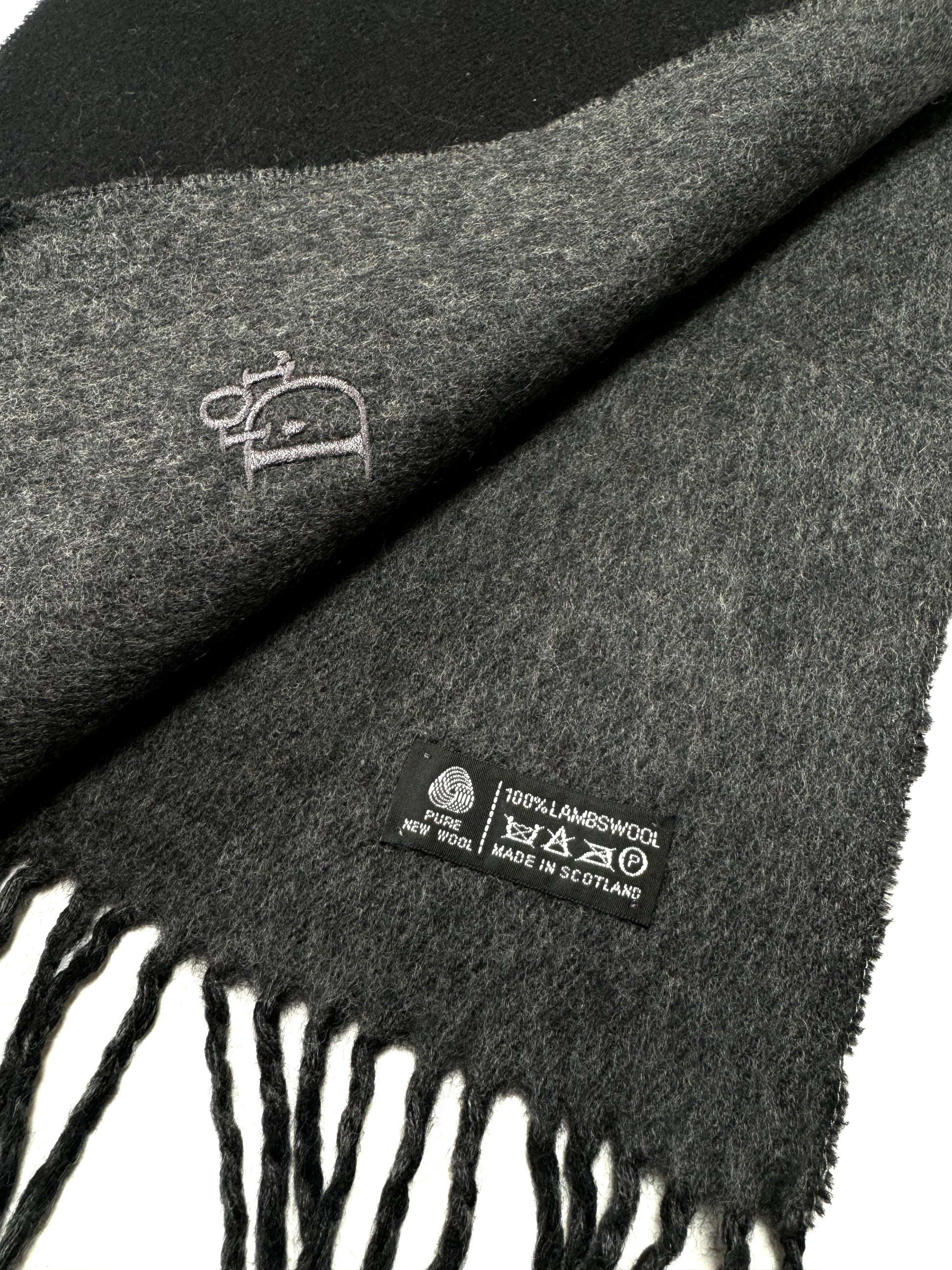 Christian Dior Vintage Black Scarf