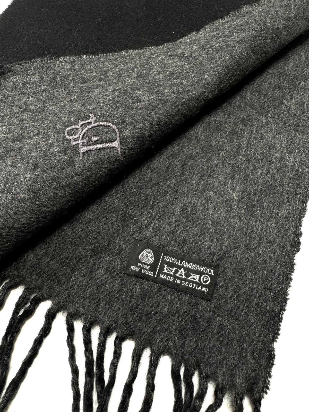 Christian Dior Vintage Black Scarf