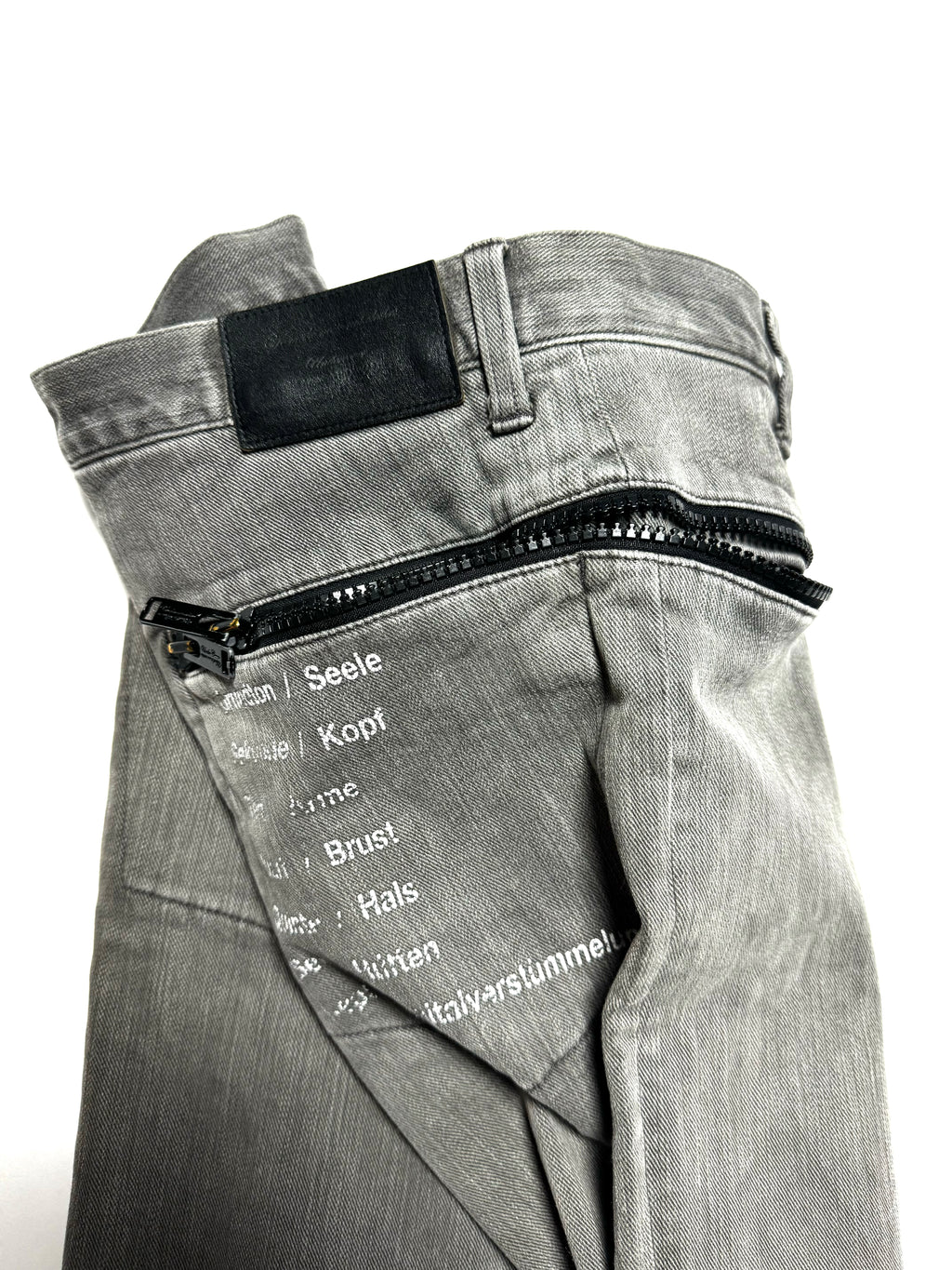 Undercover UCU4501-1 JUN TAKAHASHI  Grey Jean