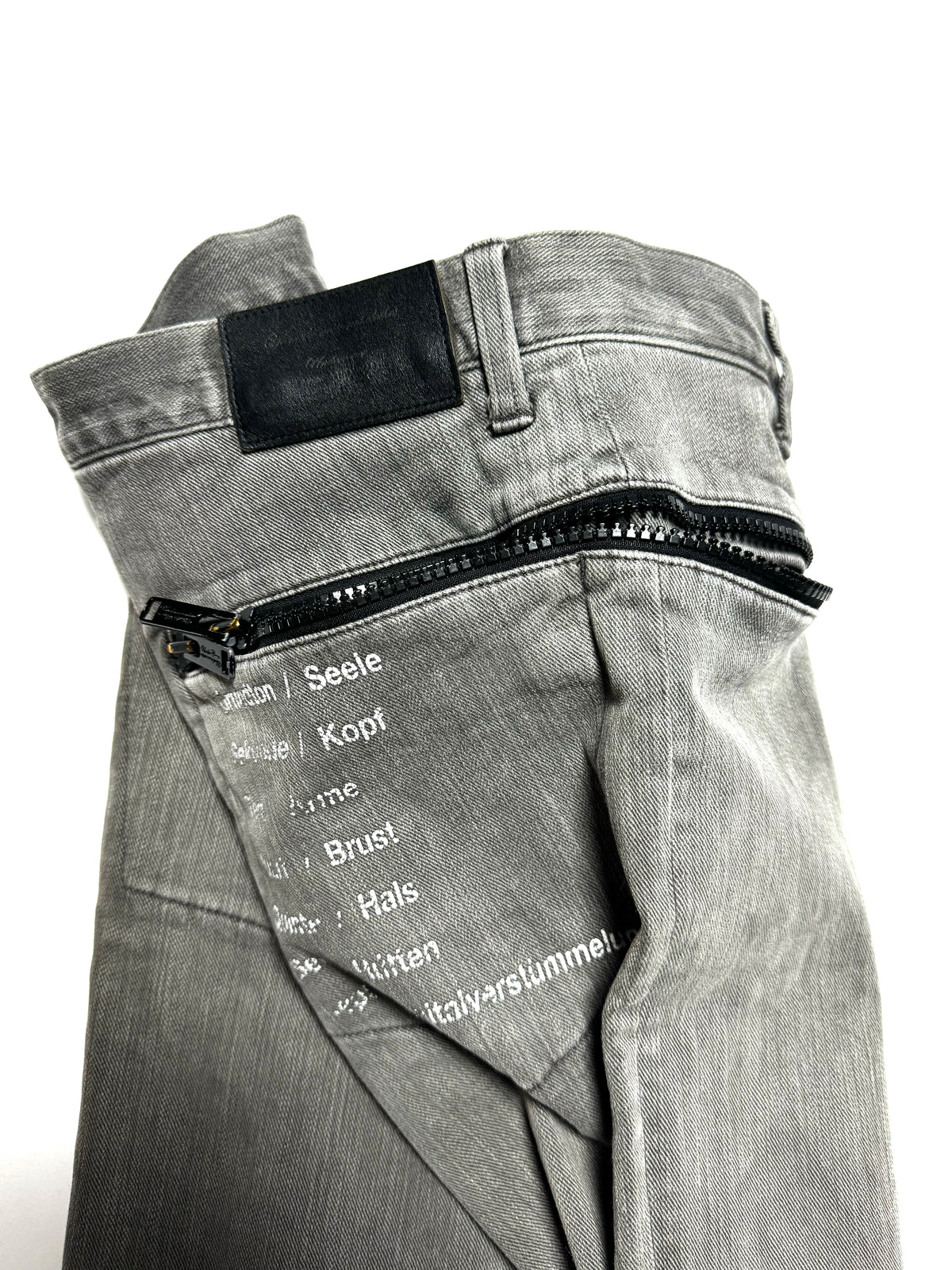 Undercover UCU4501-1 JUN TAKAHASHI  Grey Jean