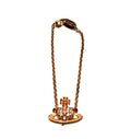 Vivienne Westwood Rose Gold Heart Bracelet