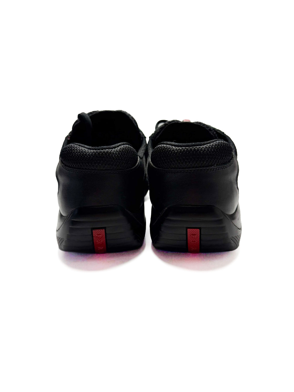 Prada America’s Cup Black Leather Shoe 2000s