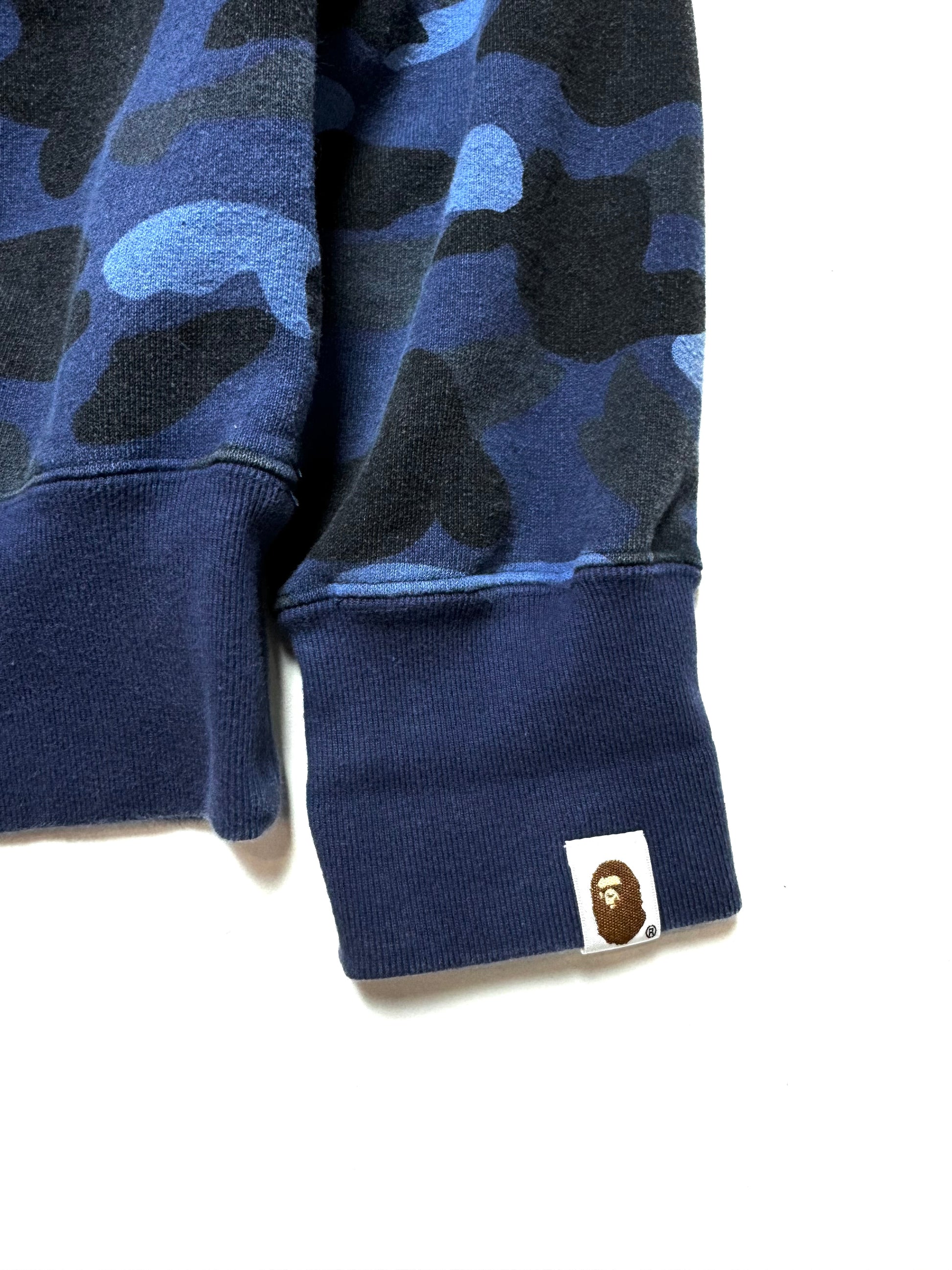 BAPE x Swarovski Blue Camo Crewneck