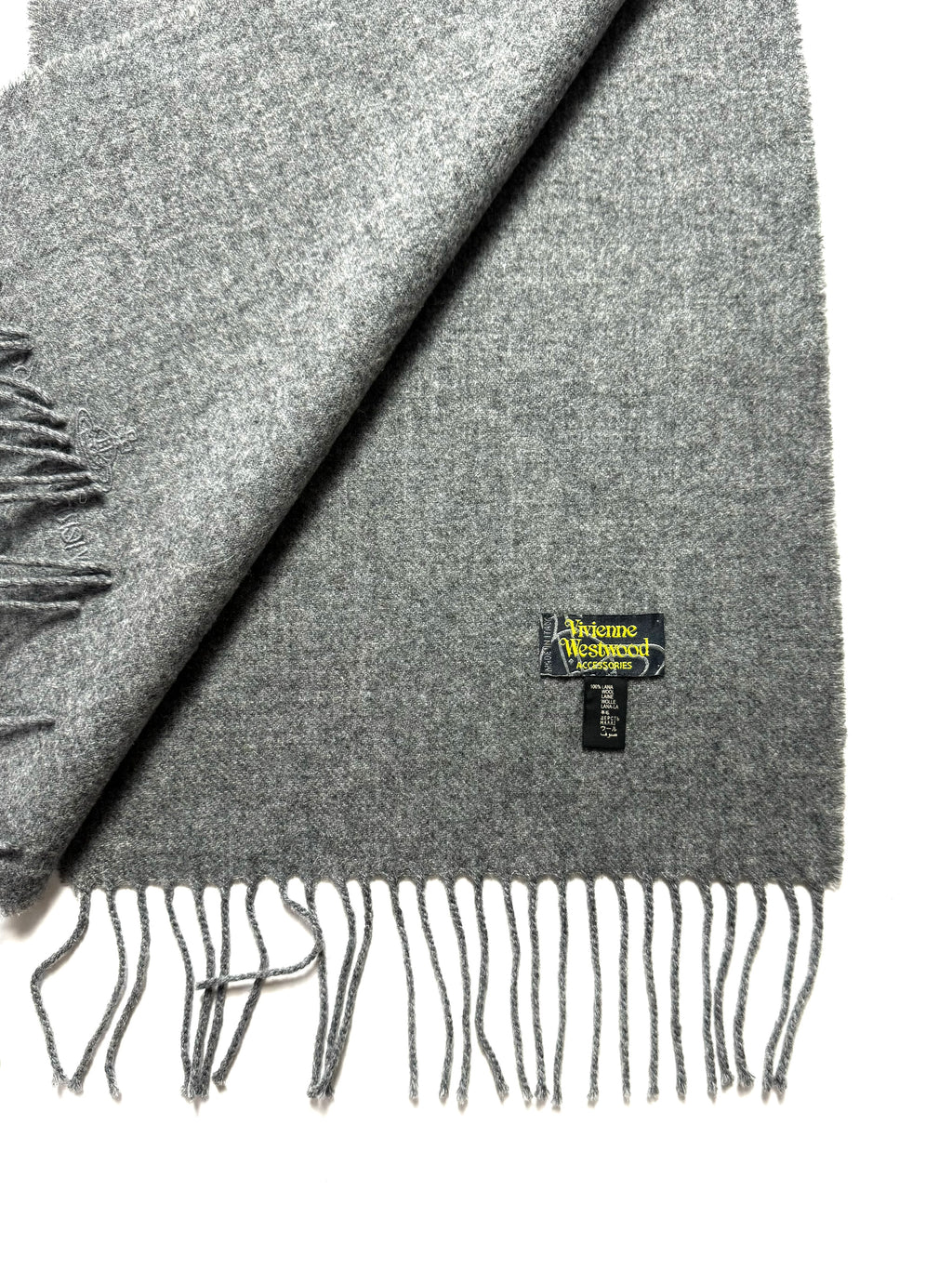 Vivienne Westwood Vintage Grey Scarf