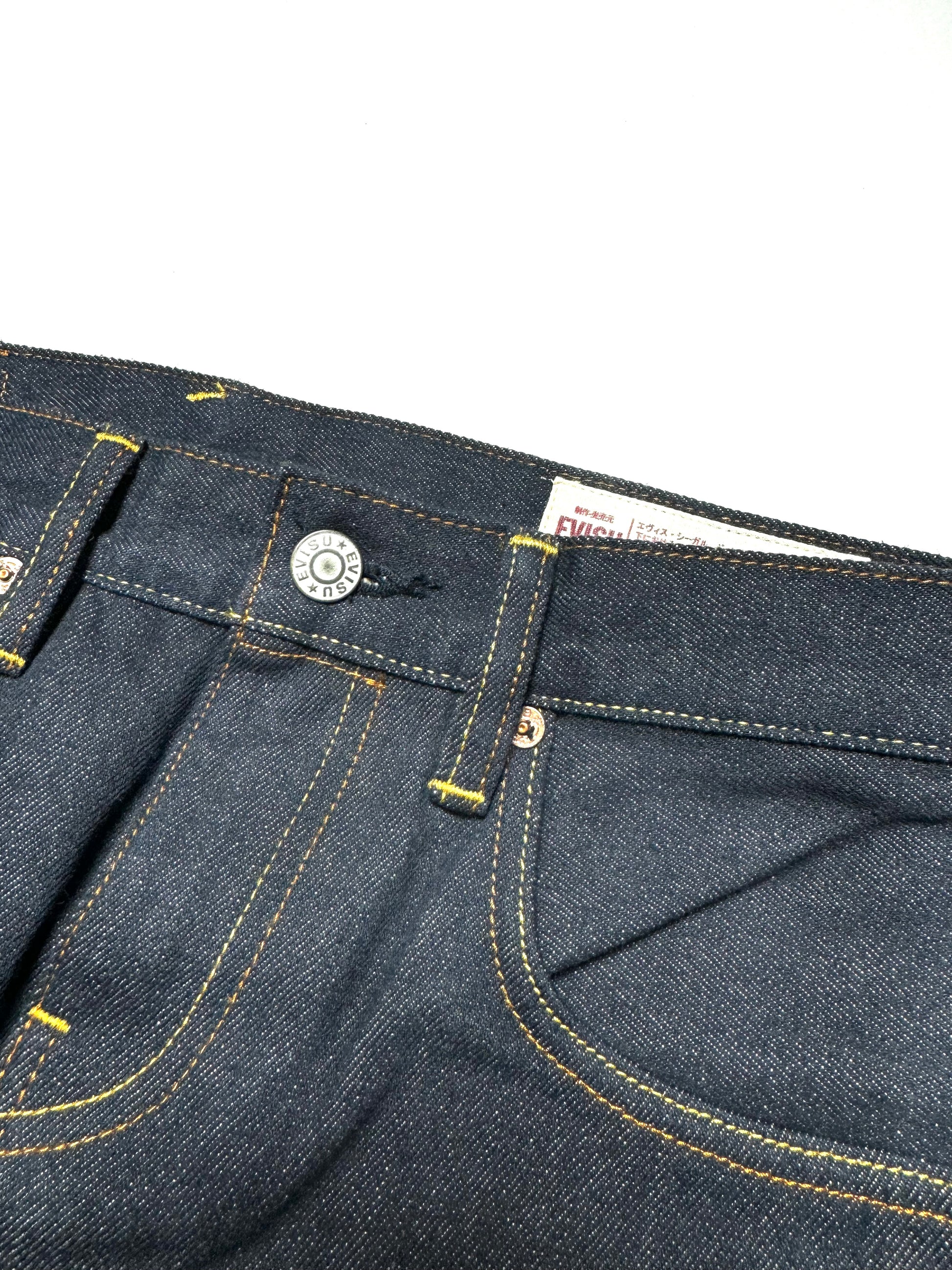 Evisu Black Daicock Jean
