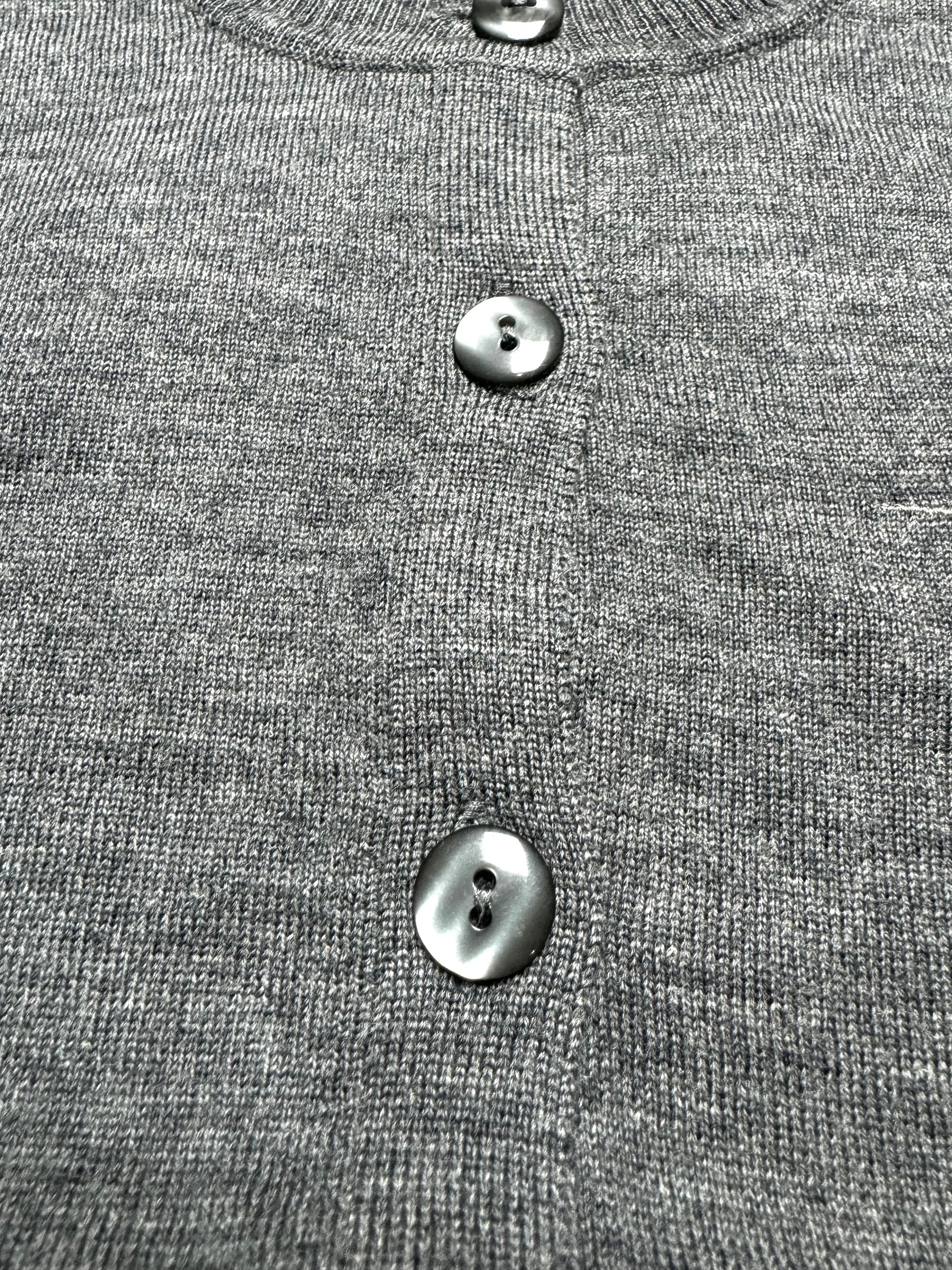 Jean Paul Gaultier Pins Grey Cardigan