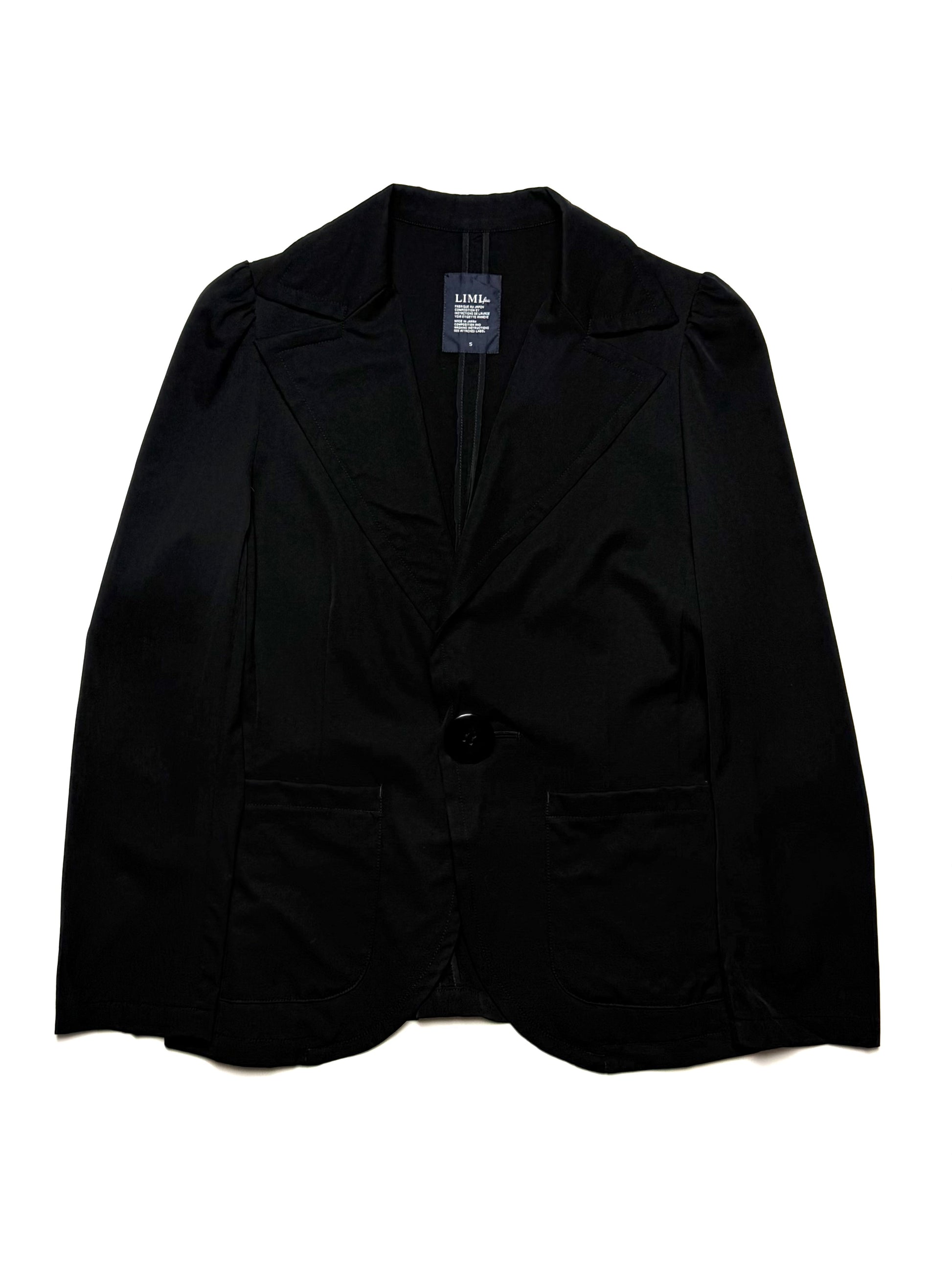 Yohji Yamamoto Y's LIMI feu Black Blazer