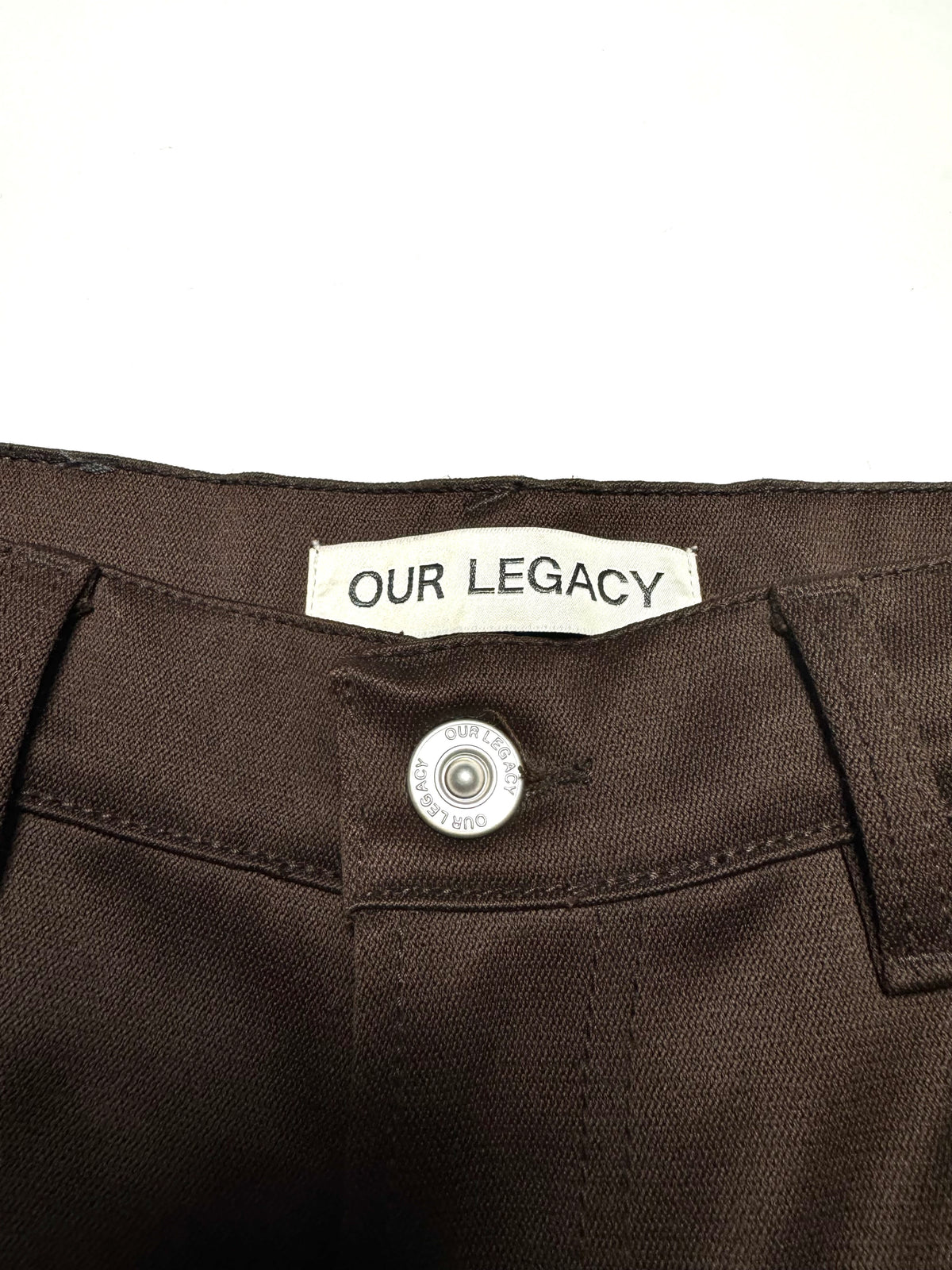 Our Legacy Brown 70s Cut Pant