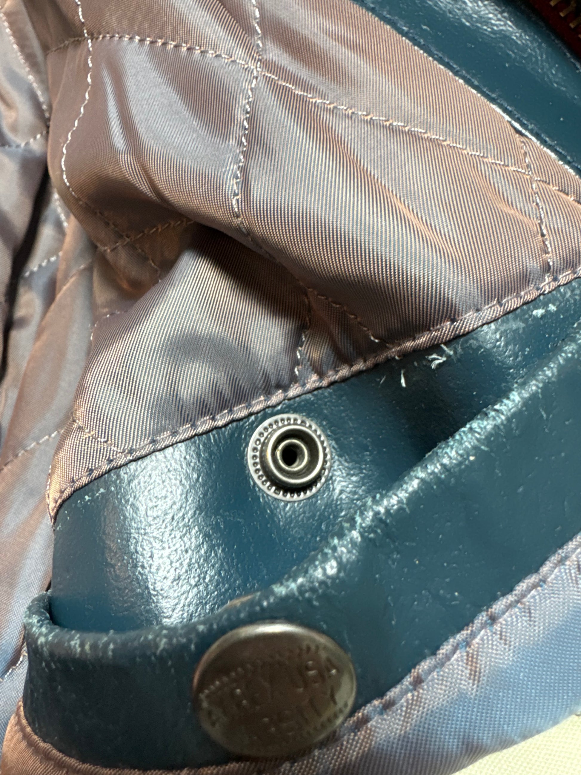 Avirex 90s Atanlantic Hockey League All Star Varisty Black Leather Jacket