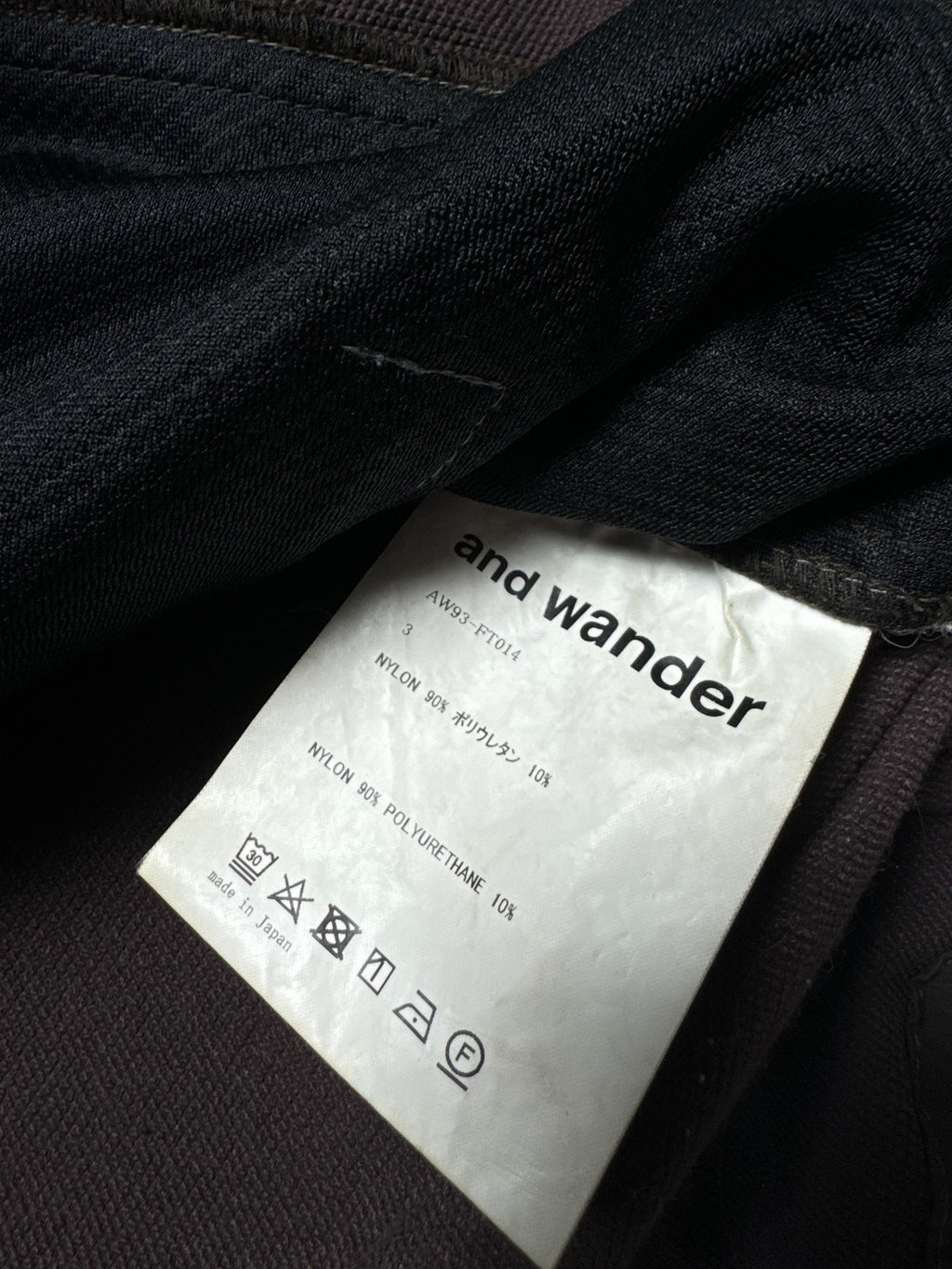 And Wander Logo-Print Nylon Hooded Anorak Parka Maroon