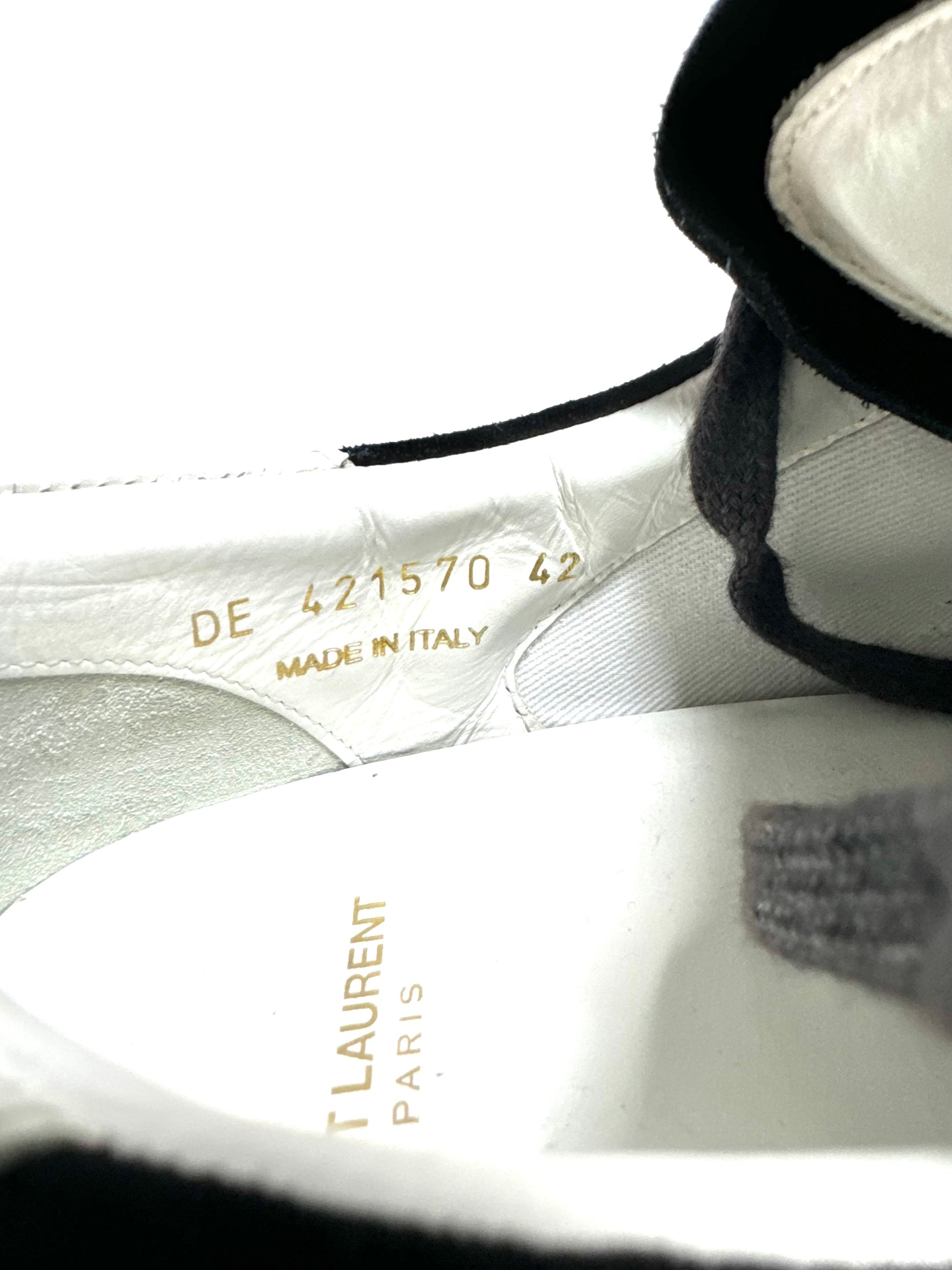 Saint Laurent SL/06 Suede Shoe