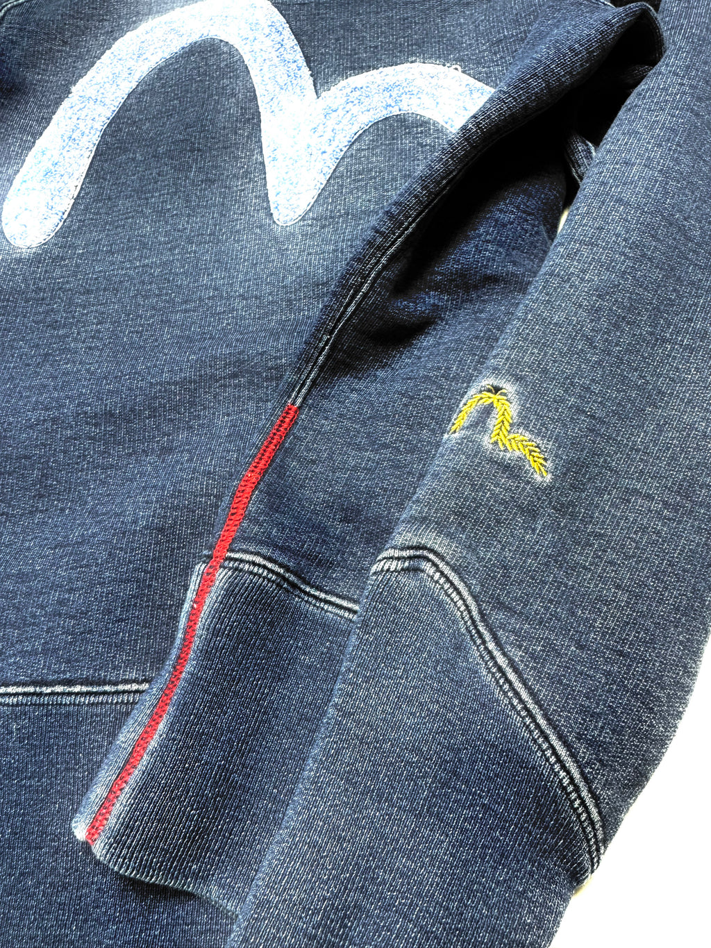 Evisu OG Blue Seagull Crewneck