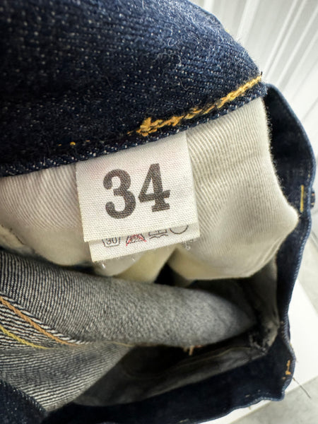 Evisu White Fade Daicock Jean