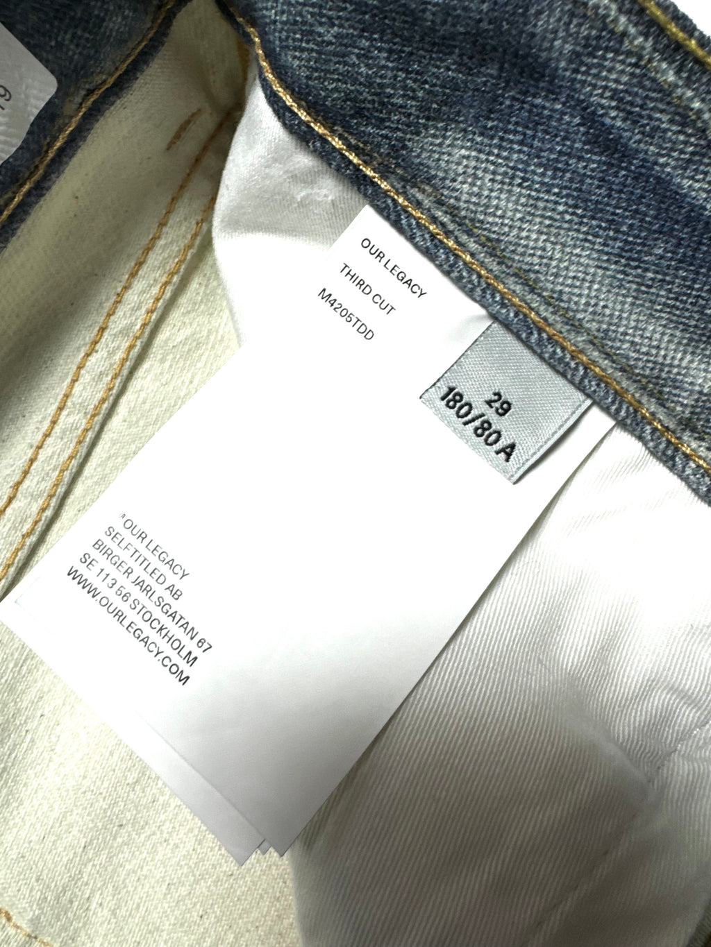 Our Legacy Digital Print Jean