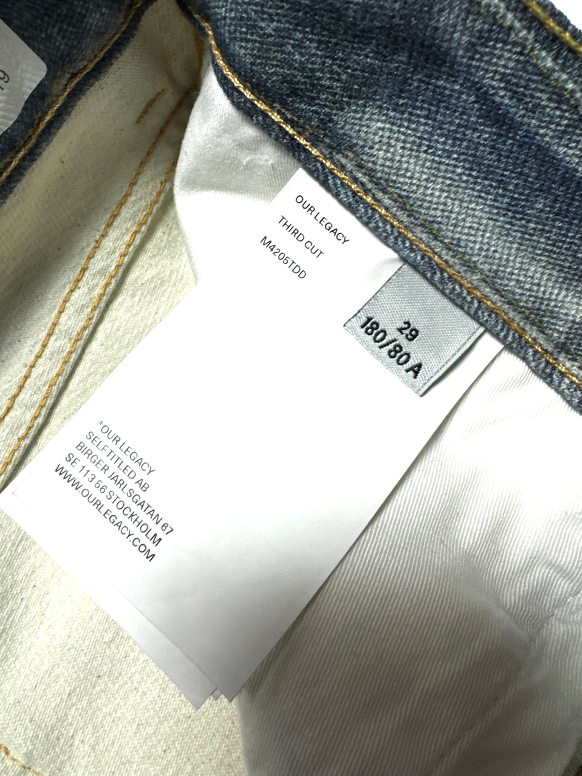 Our Legacy Digital Print Jean