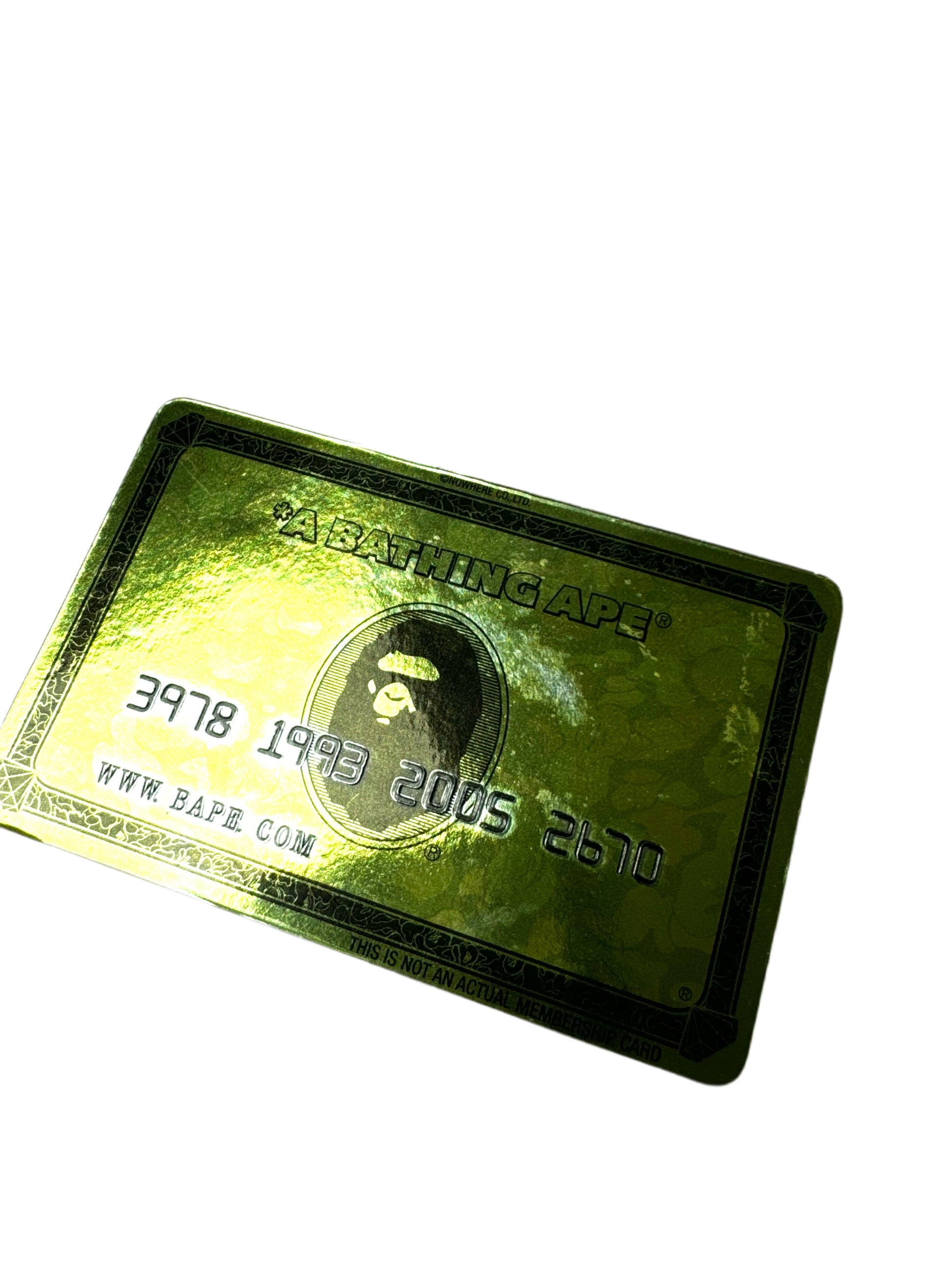 BAPE Gold Amex Card