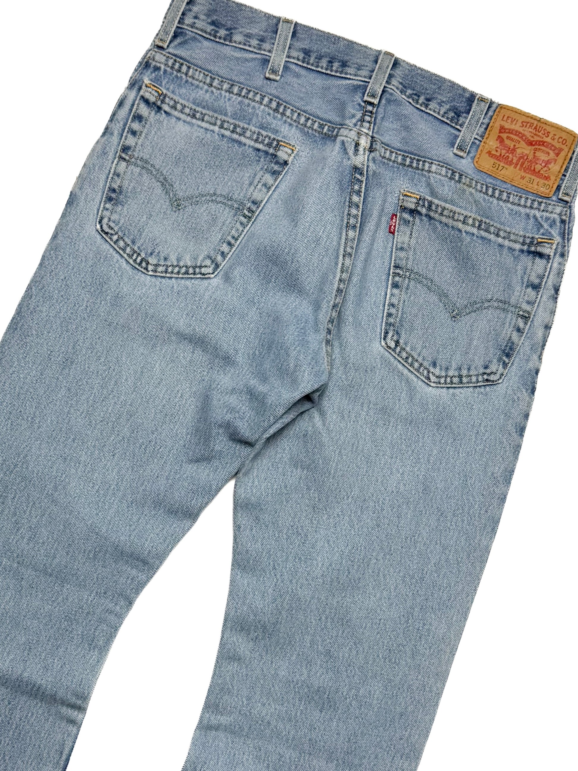 Levi’s 517 Washed Denim Flared Jean Bootcut