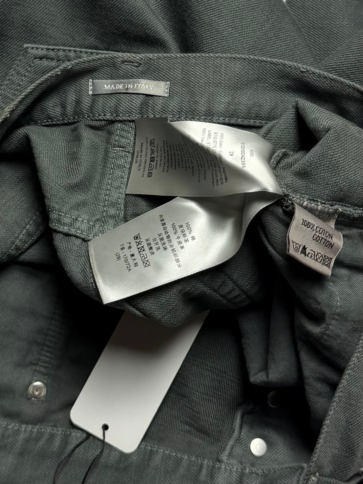 DIOR HOMME Slim Grey Denim