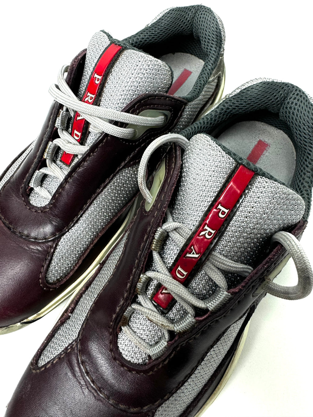 Prada Brown Amercia’s Cup Shoes