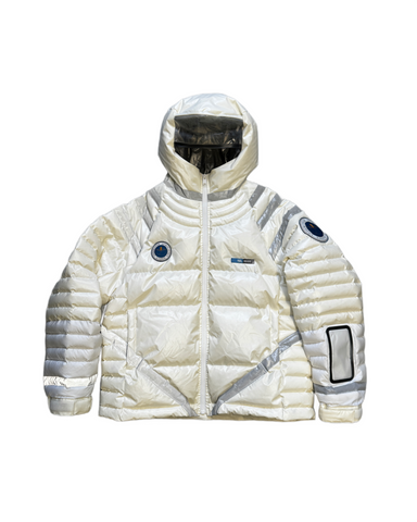 Undercover 2001: Space Odesey By Jun Takahashi Cream White Puffer Jacket