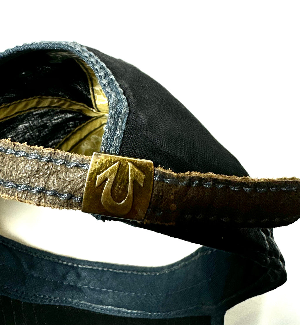 True Religion Denim Distressed Cap