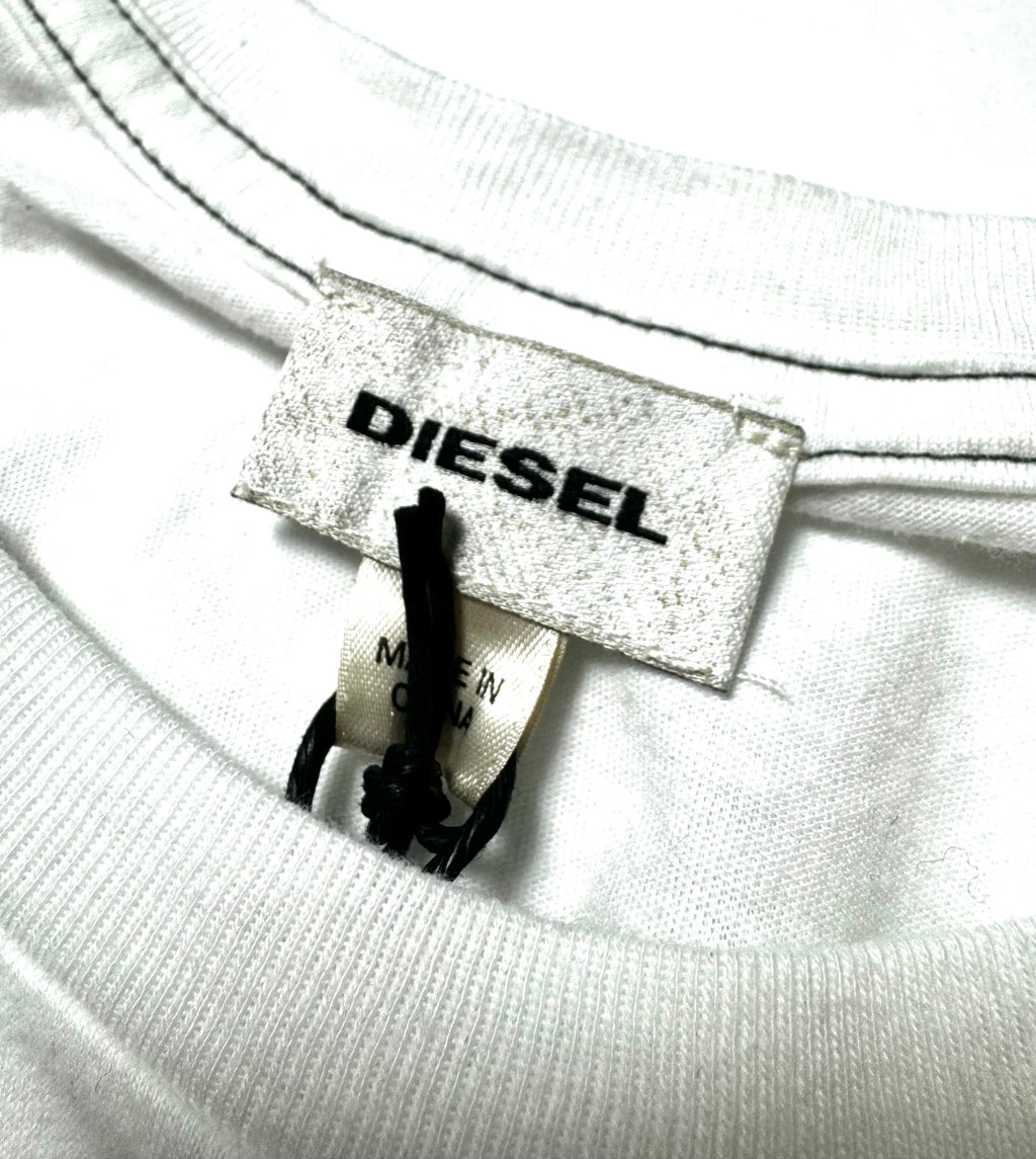 Diesel White Crown Tee