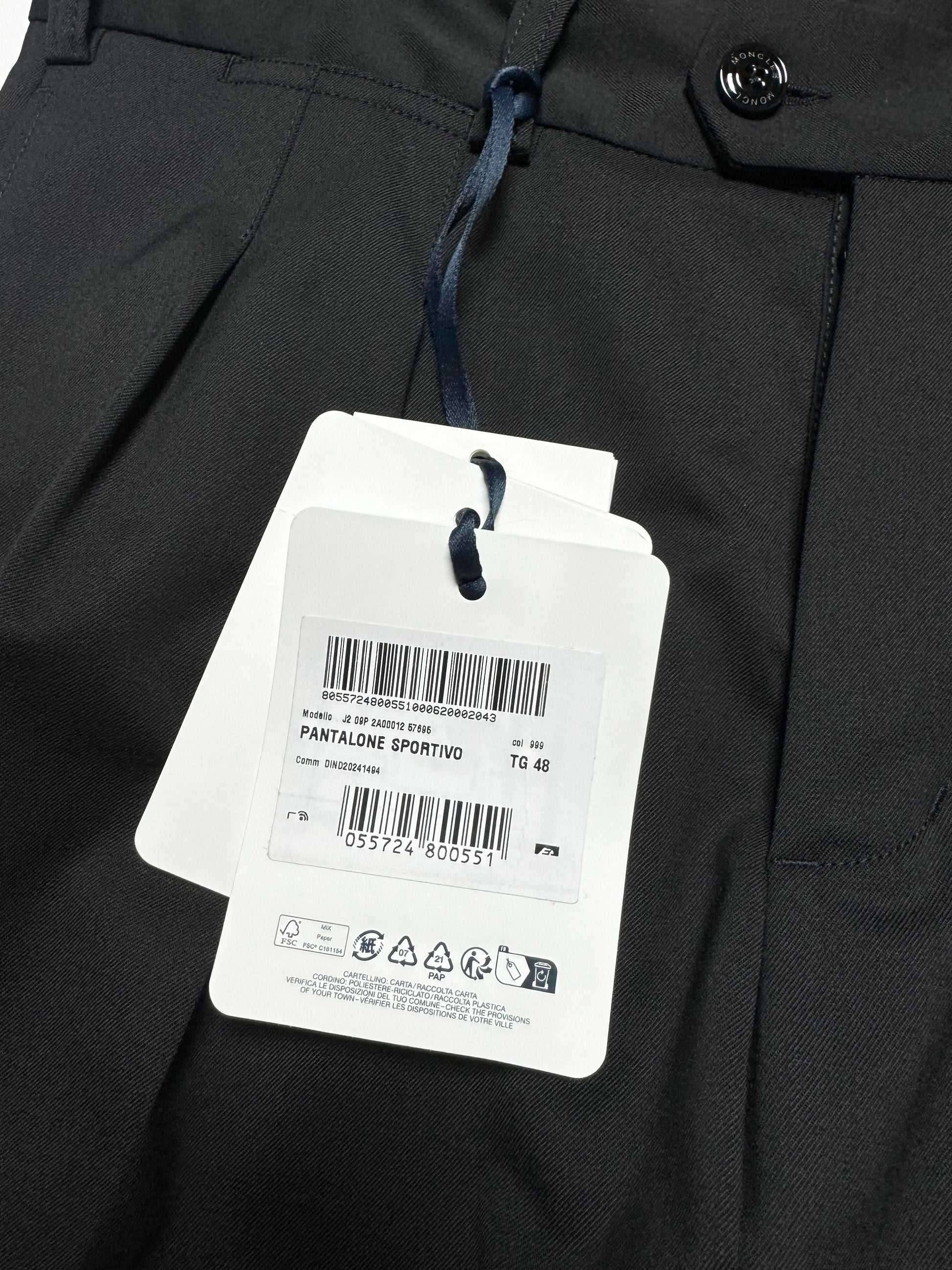Moncler Pleated Tailored Trousers