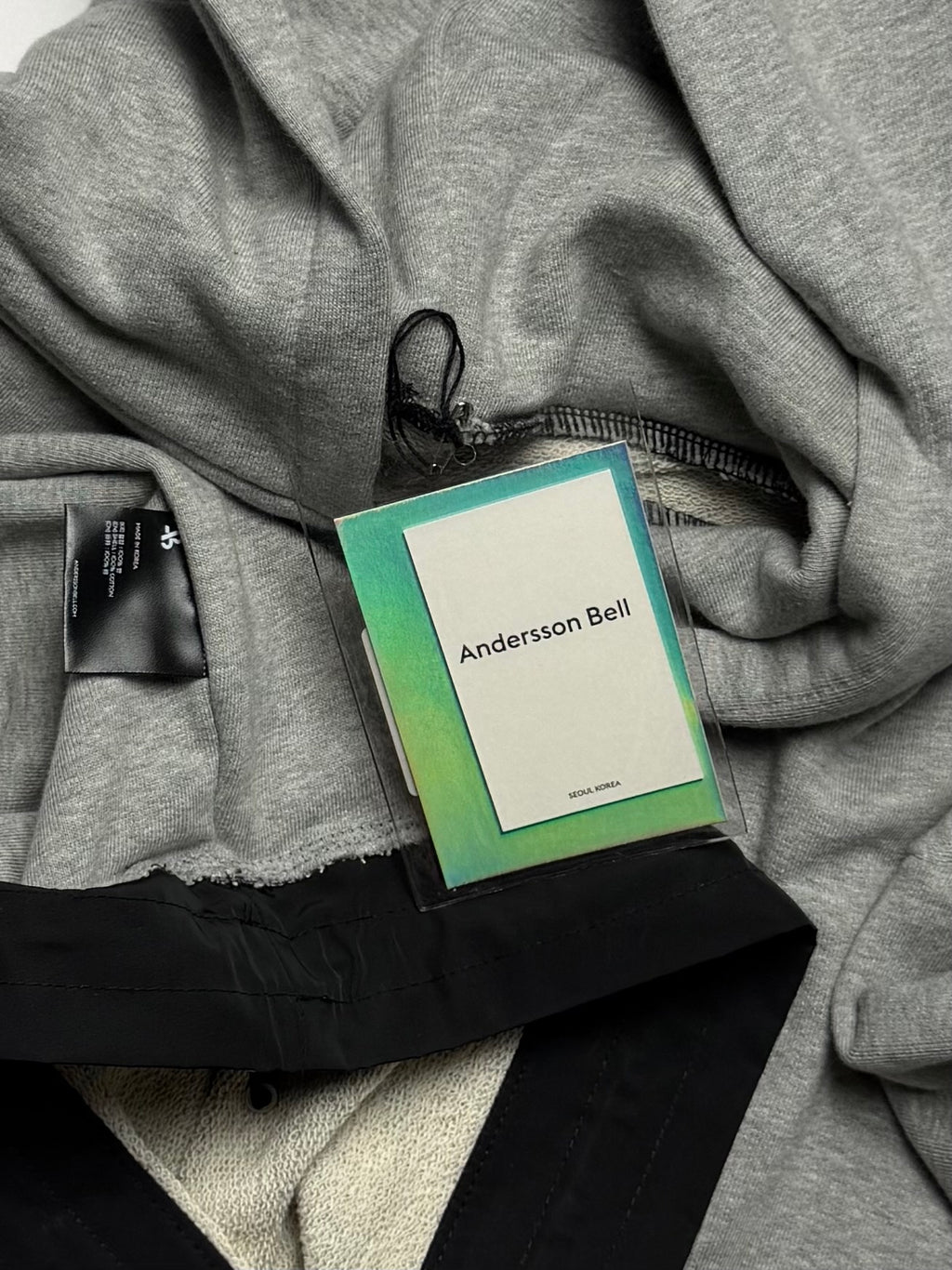 ANDERSON BELL Hoodie Grey
