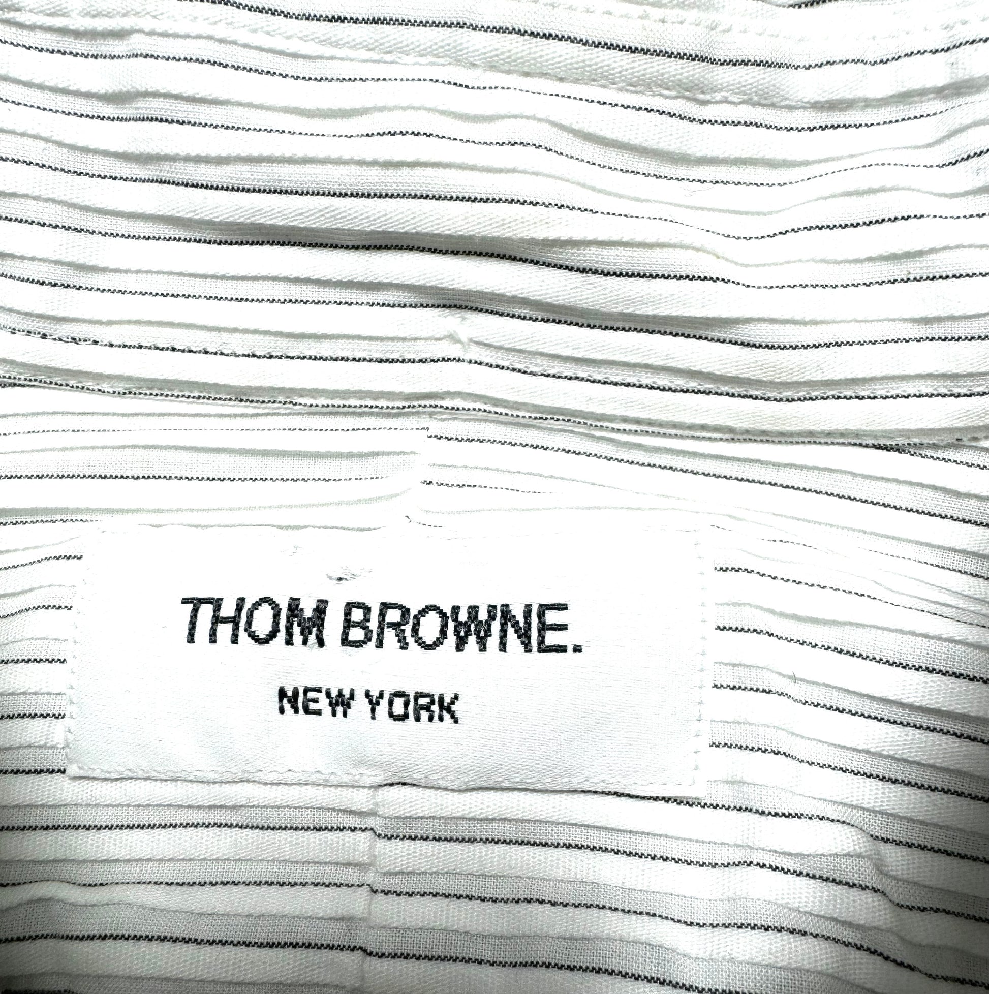 Thom Browne Barneys White Oxford Shirt 2008